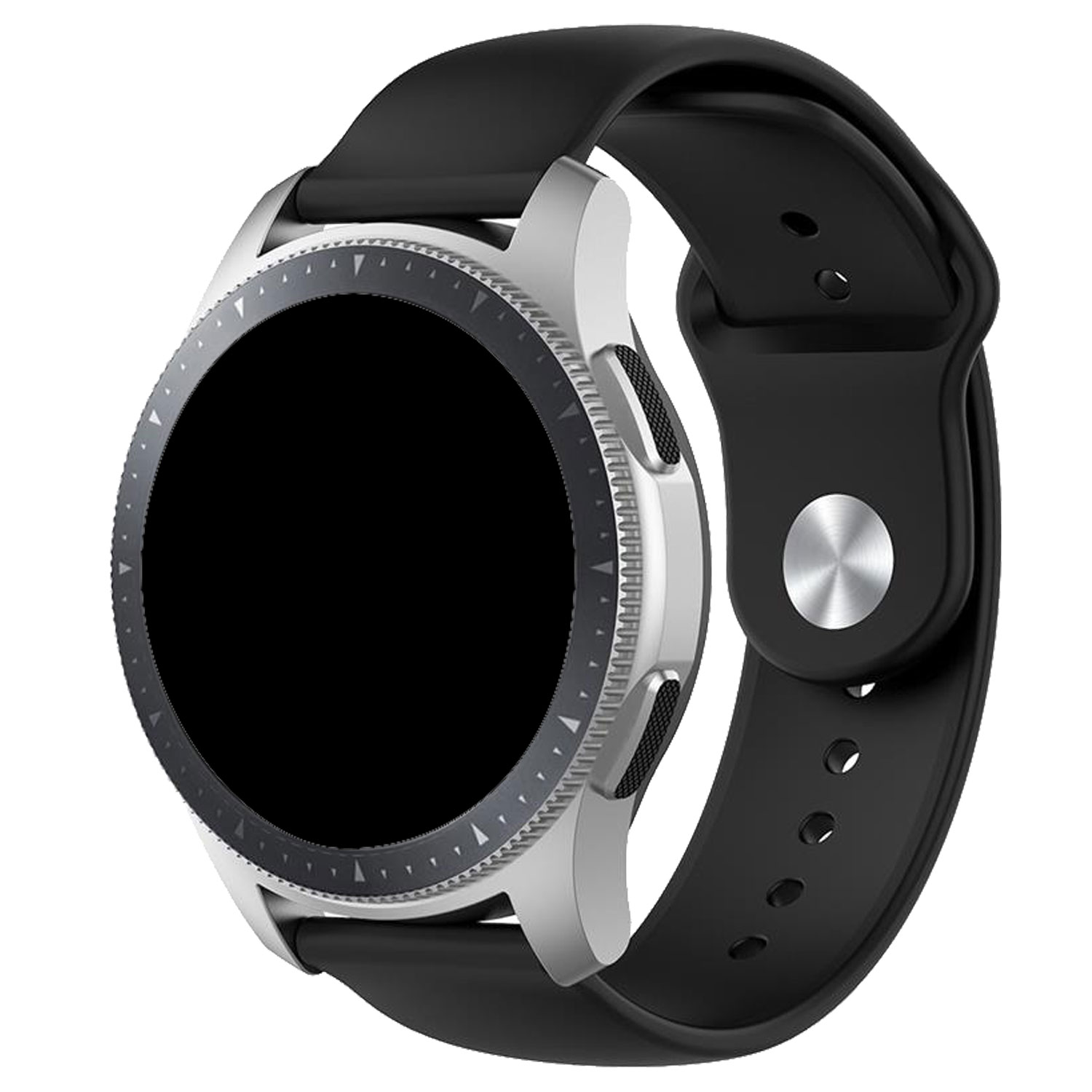 Correas de silicona para el Samsung Galaxy Watch 4 - negro