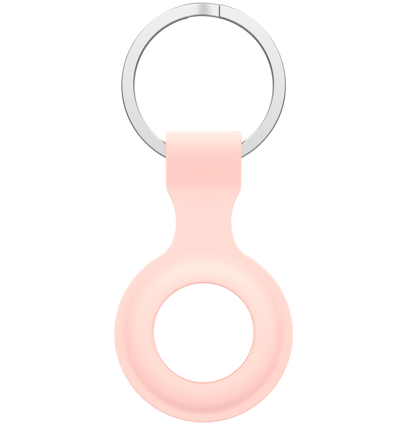 Llavero anilla de silicona para el AirTag - rosa