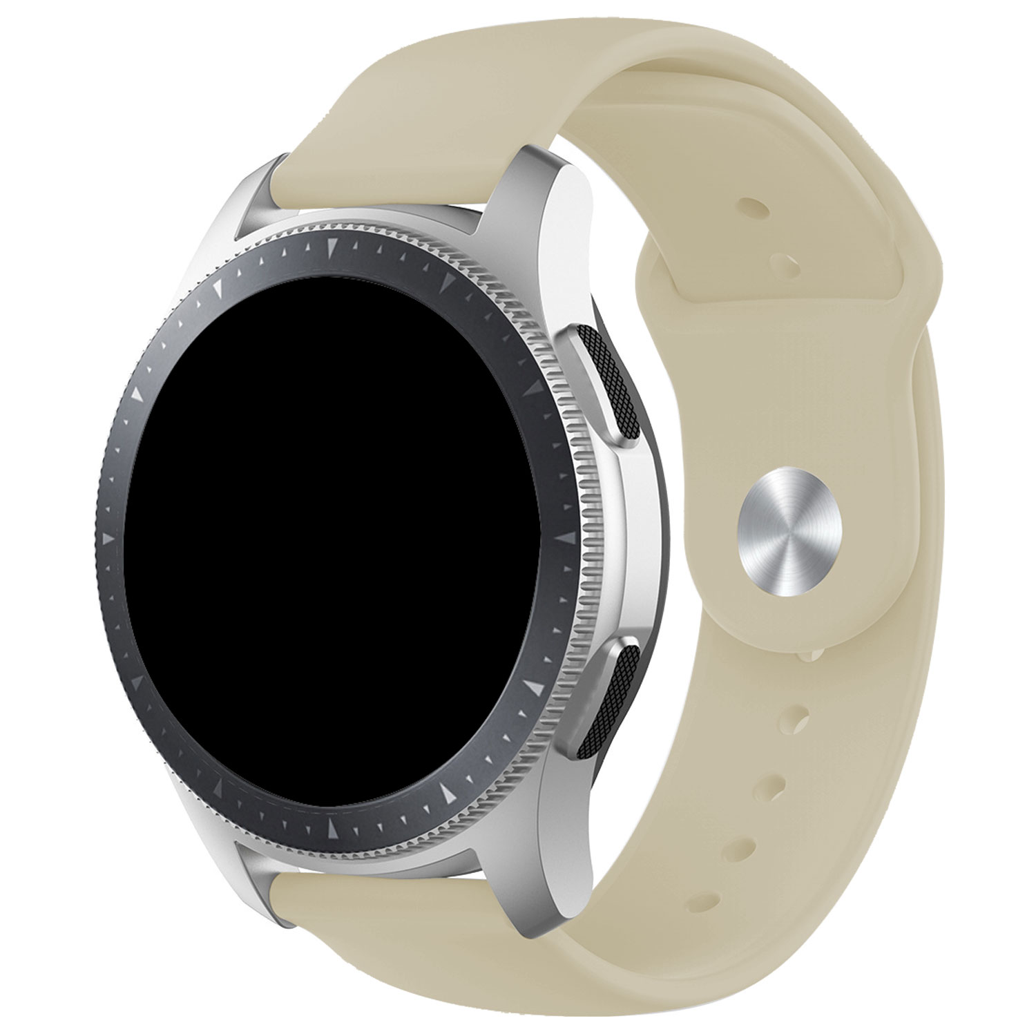 Correas de silicona para el Samsung Galaxy Watch 4 Classic - blanco estrella