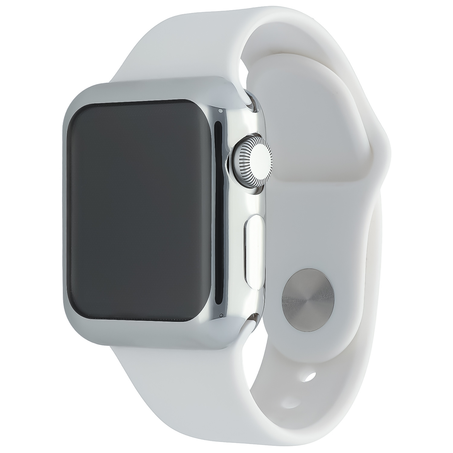 Estuche blando delgado para el Apple Watch - plata
