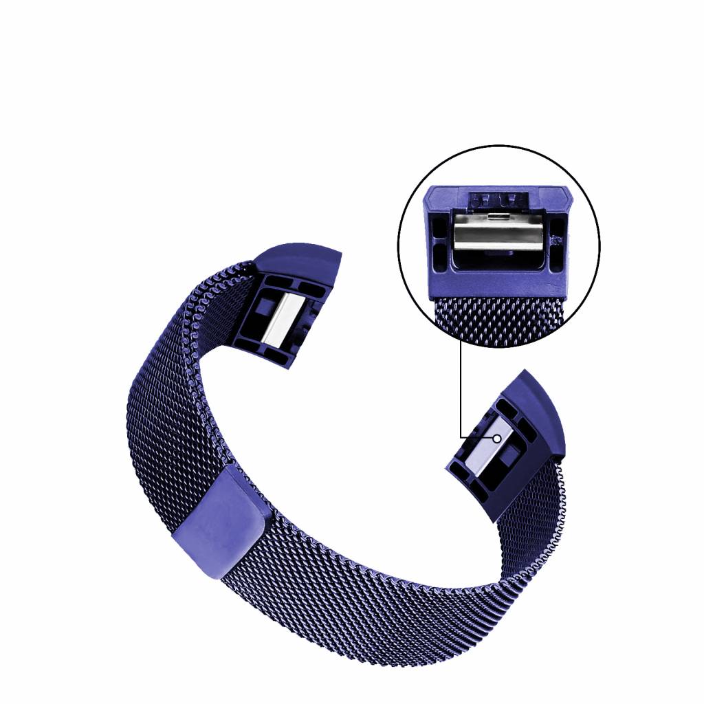Correa Milanese loop para el Fitbit Charge 2 - azul
