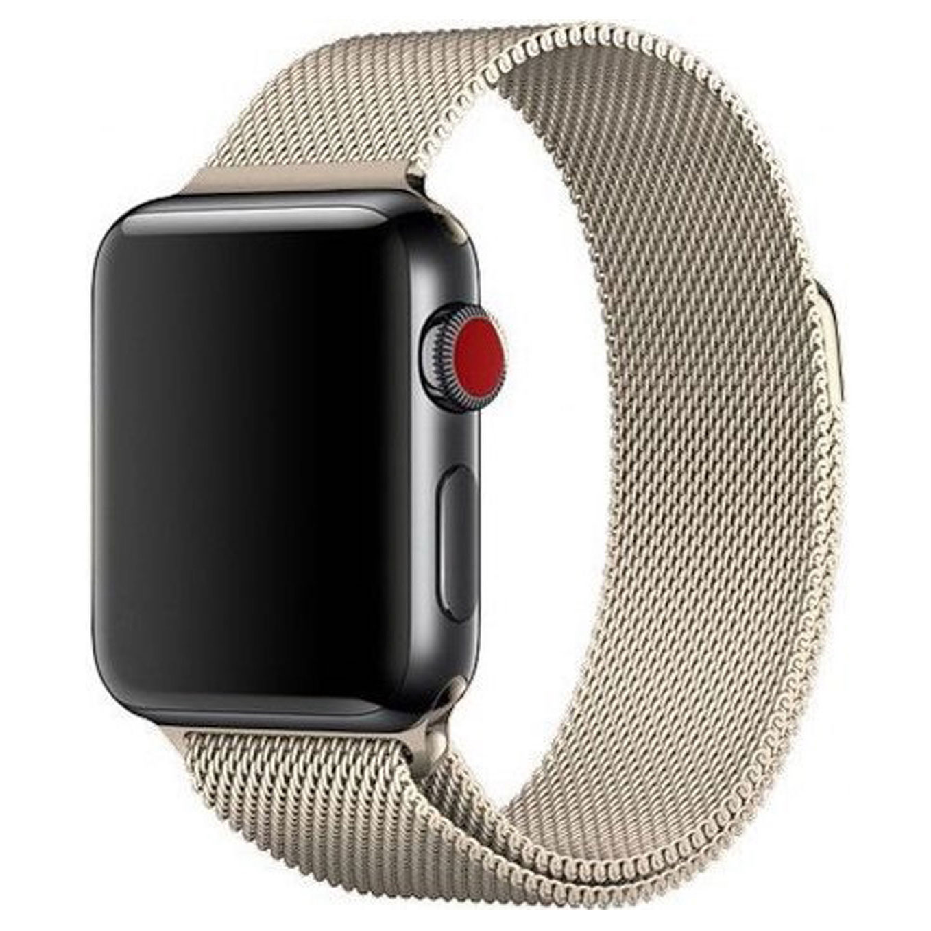 Correa Milanese loop para el Apple Watch - champán