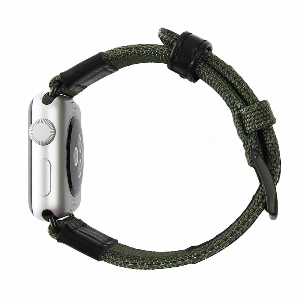 Correa militar de nailon para el Apple Watch - verde