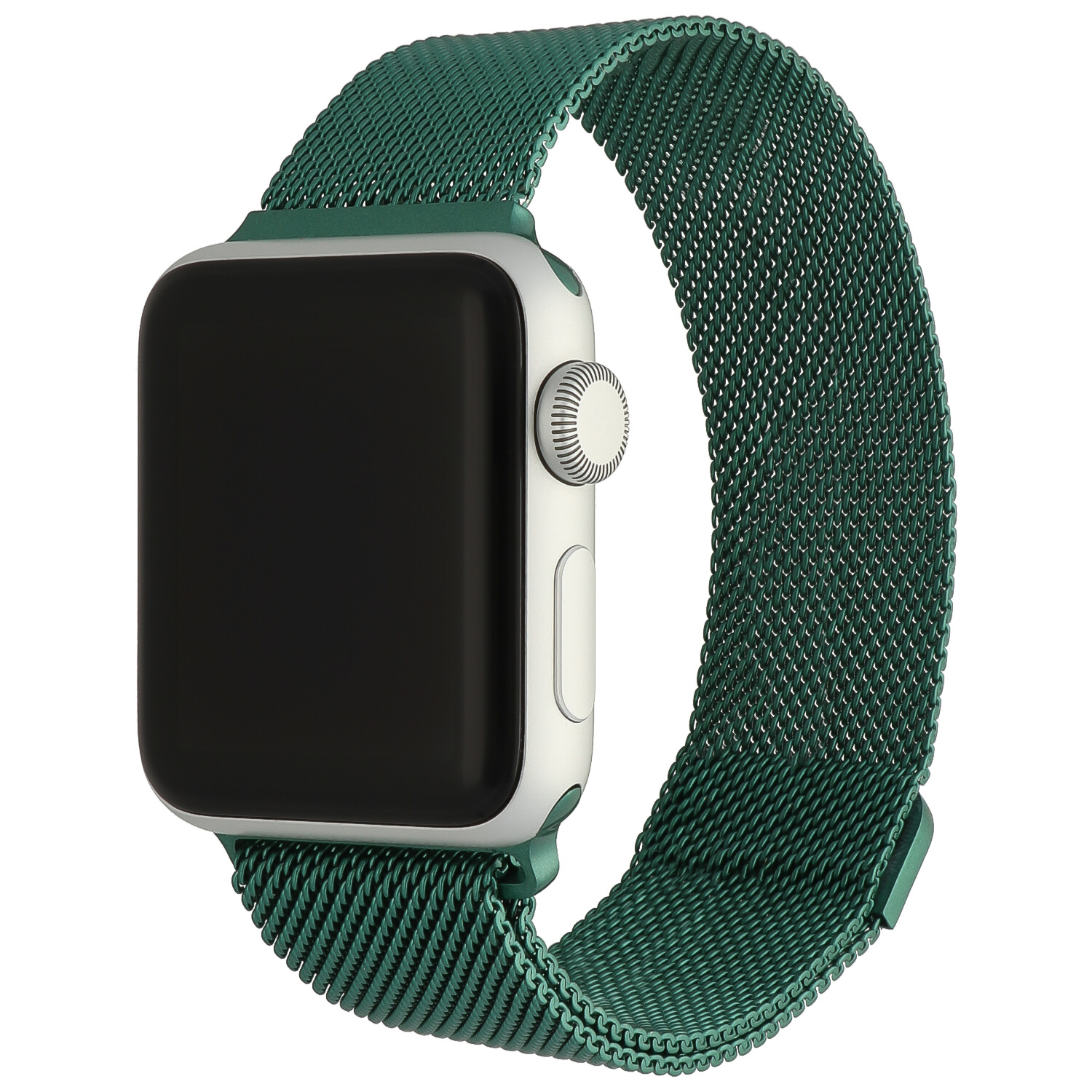 Correa Milanese loop para el Apple Watch - verde oscuro