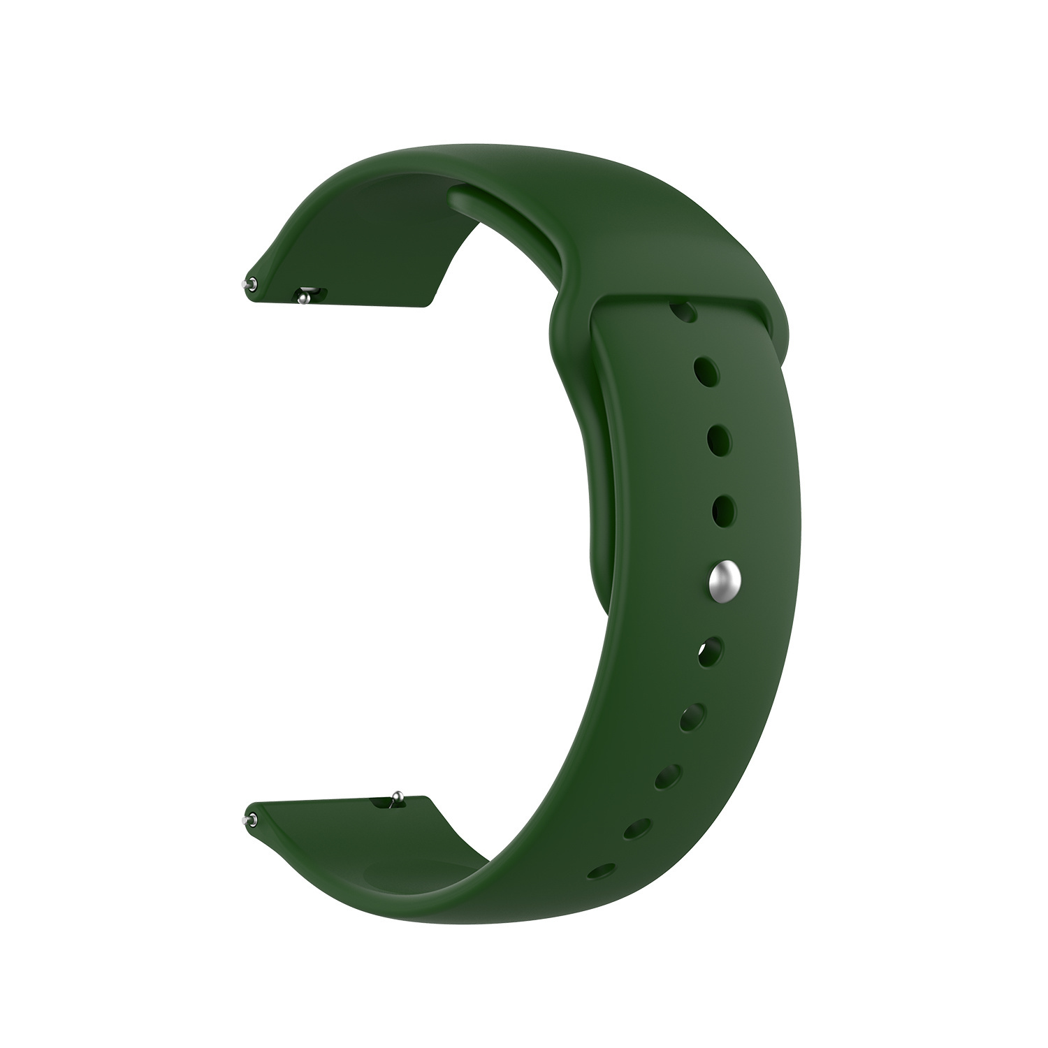 Correa deportiva de silicona para el Samsung Galaxy Watch - verde militar