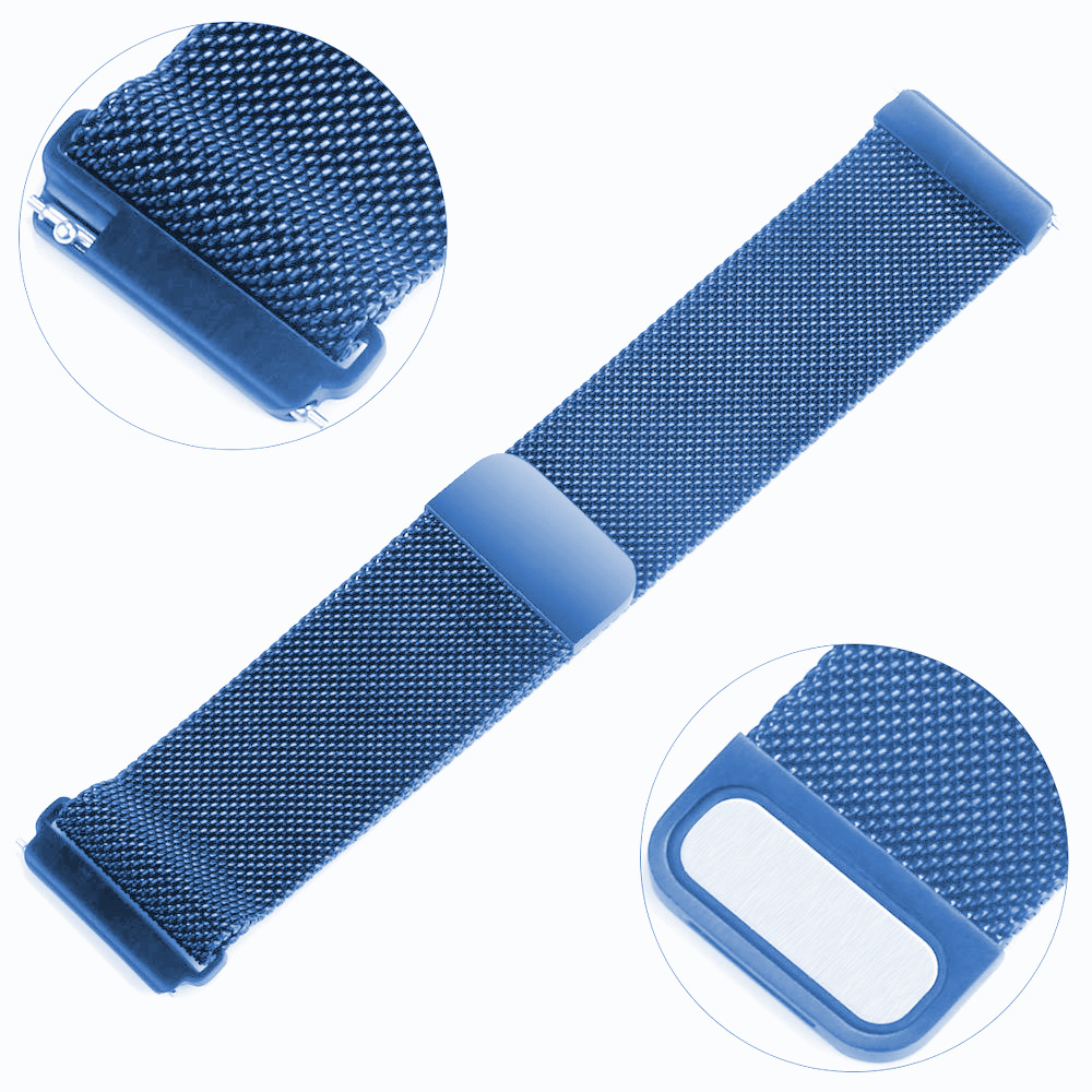 Correa Milanese loop para el Fitbit Versa - azul