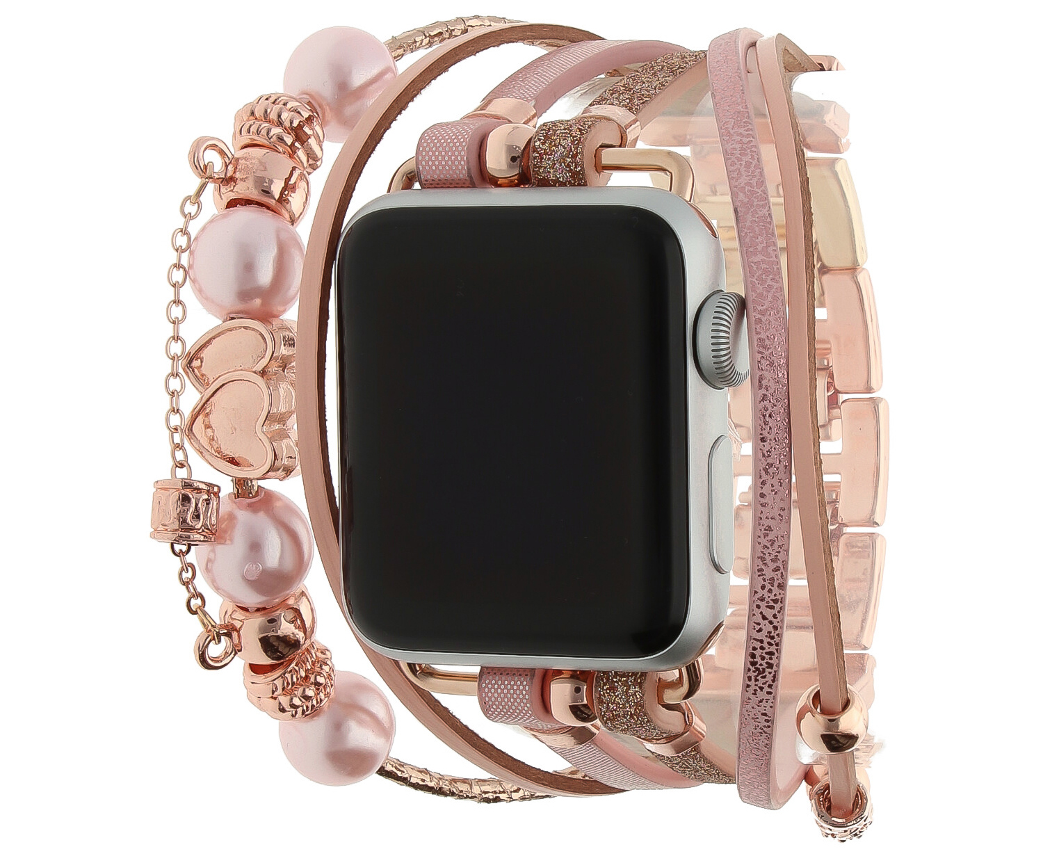 Correa de joyería para Apple Watch – Liz oro rosa