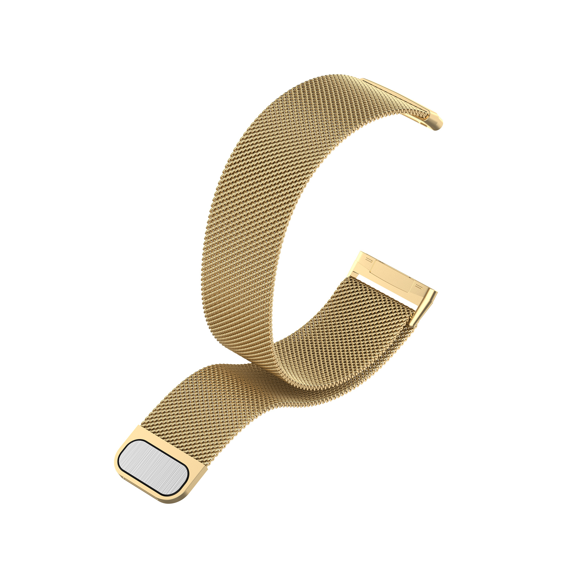 Correa Milanese loop para el Fitbit Versa 3 / Sense - oro