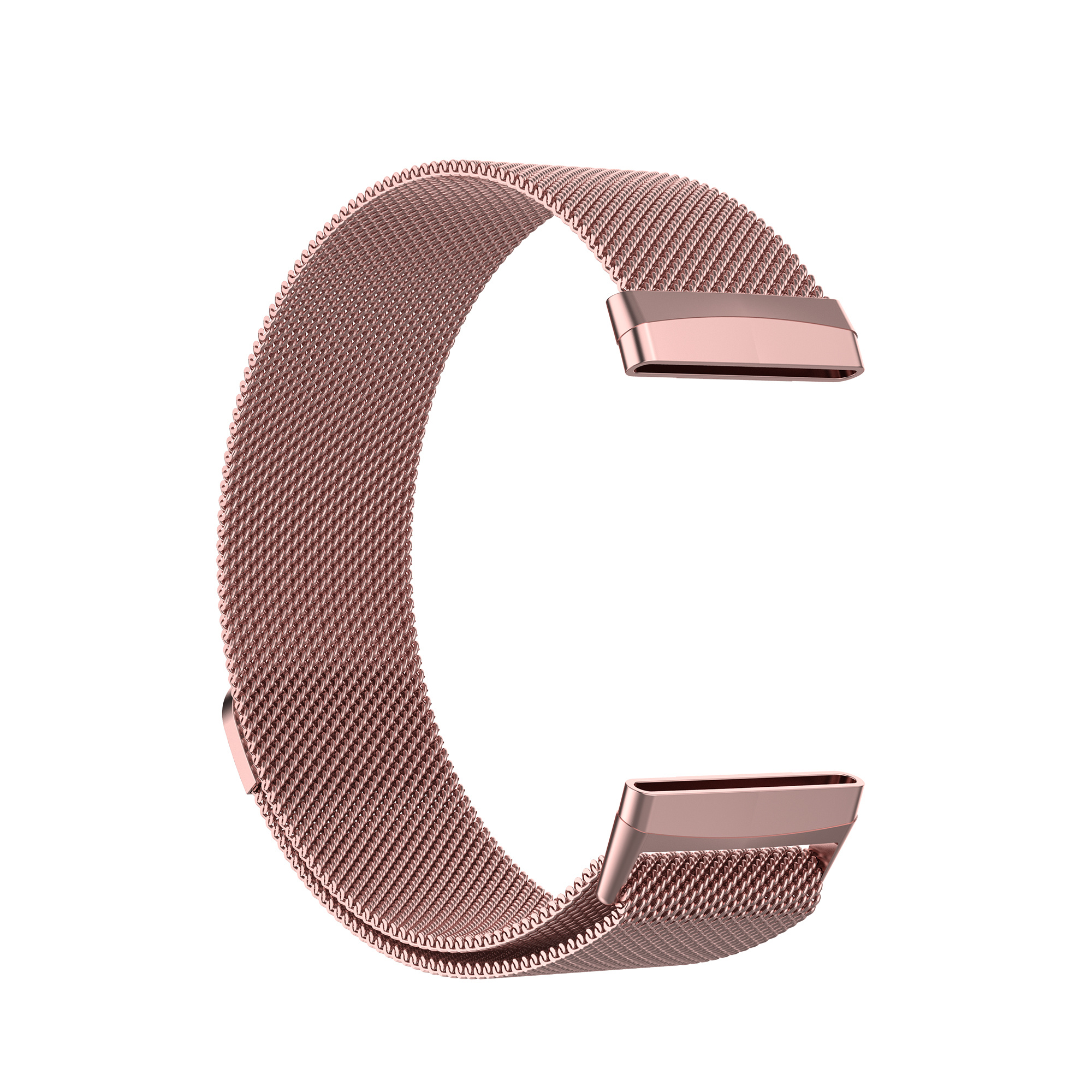 Correa Milanese loop para el Fitbit Versa 3 / Sense - rosa rojo