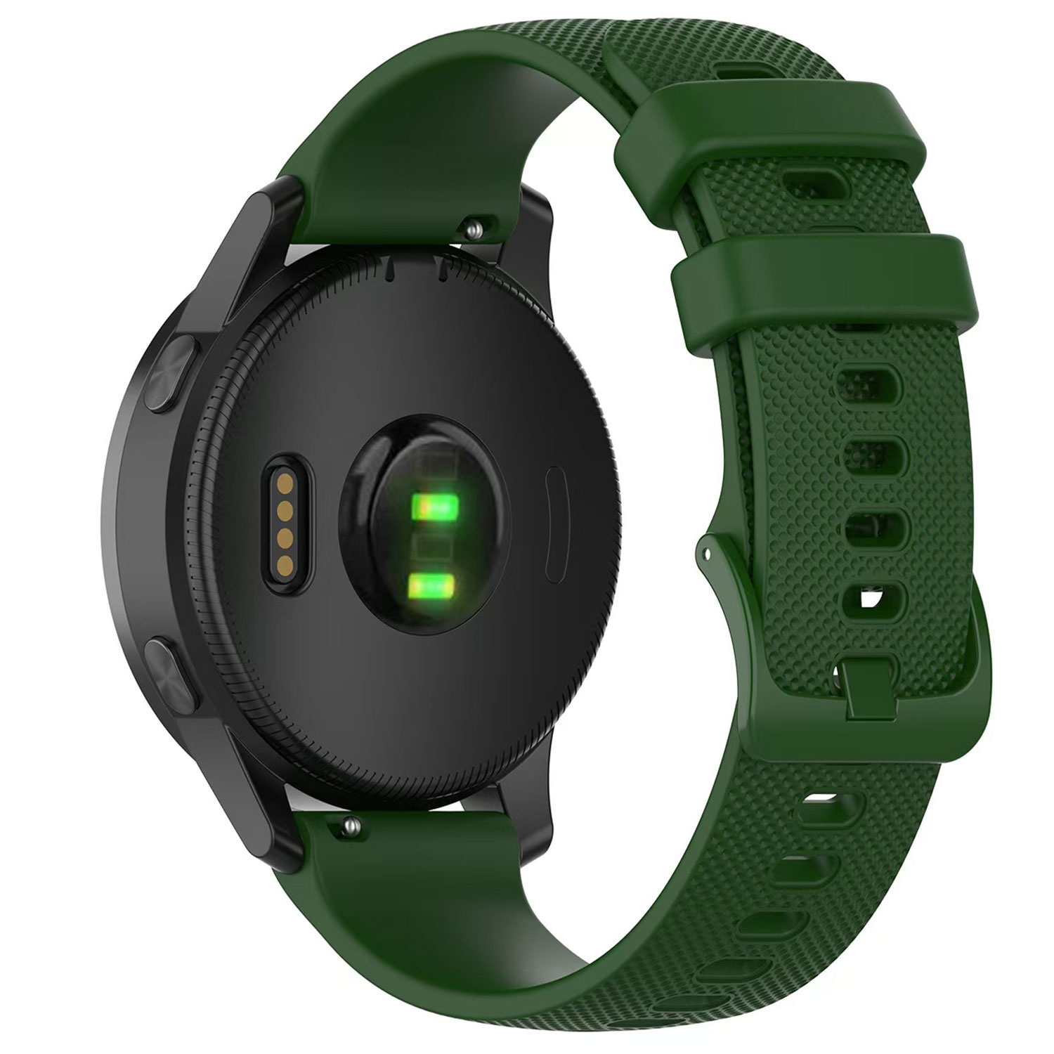 Correa de silicona con hebilla para el Samsung Galaxy Watch 4 Classic - verde