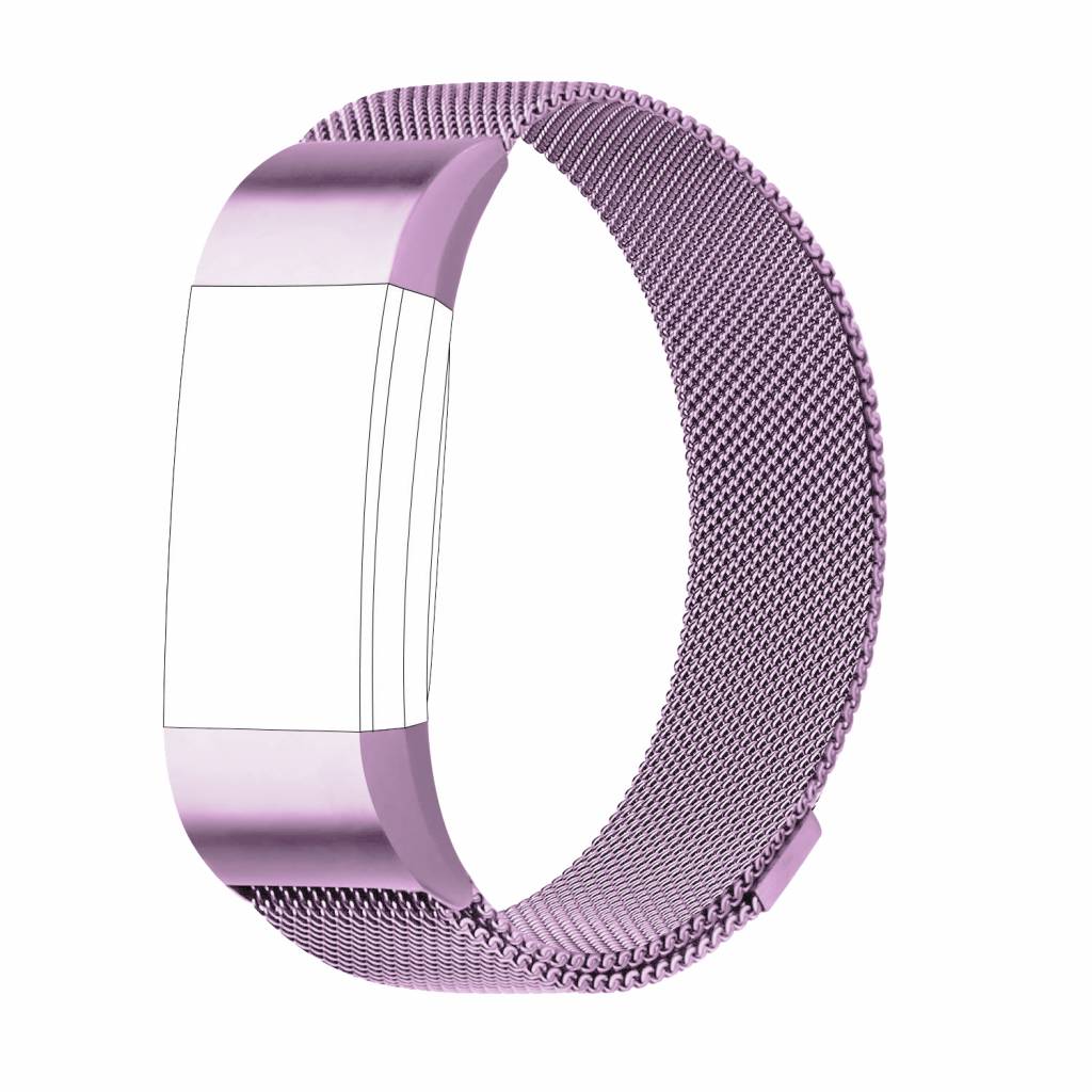Correa Milanese loop para el Fitbit Charge 2 - lavanda