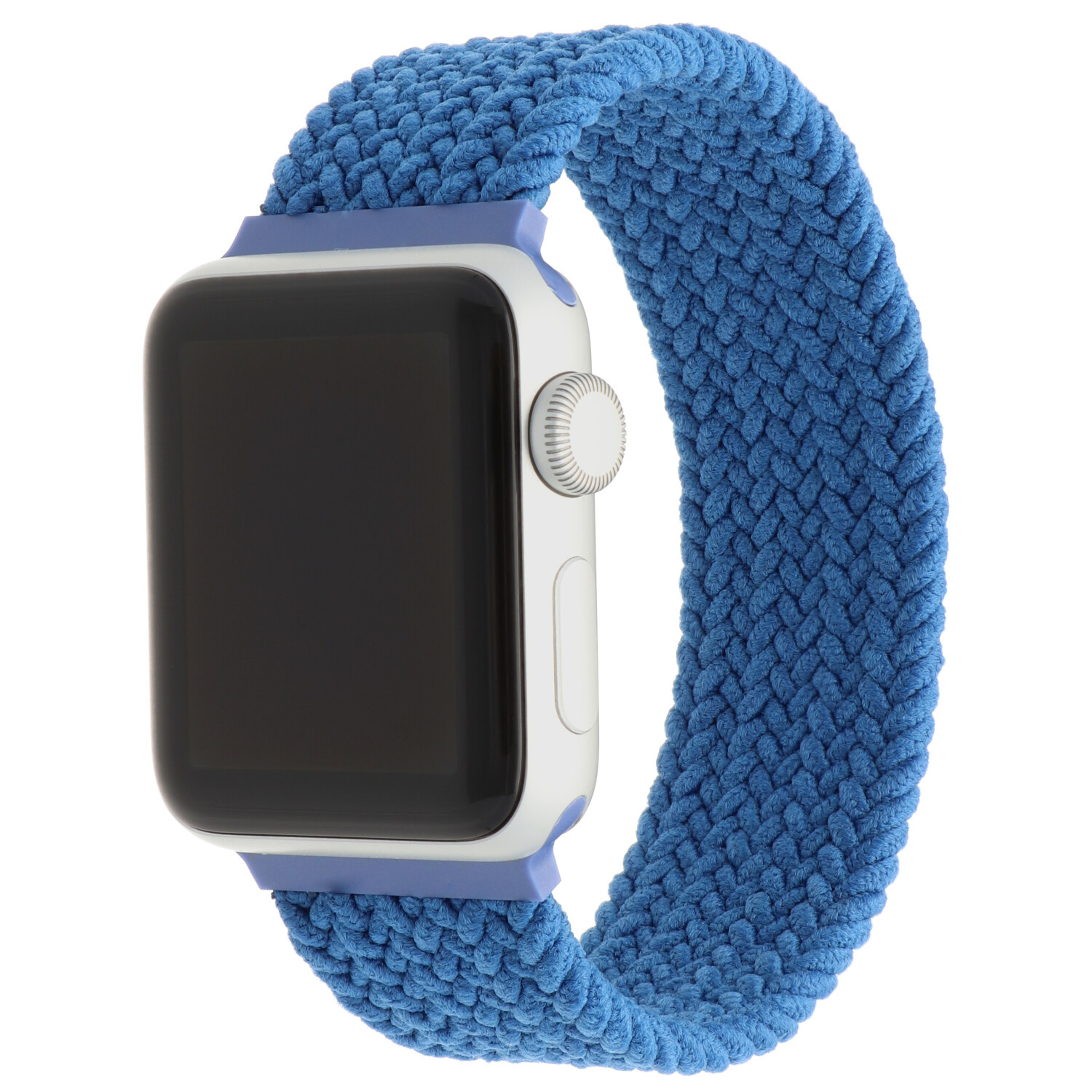 Correa solo loop trenzada de nailon para el Apple Watch - azul atlántico
