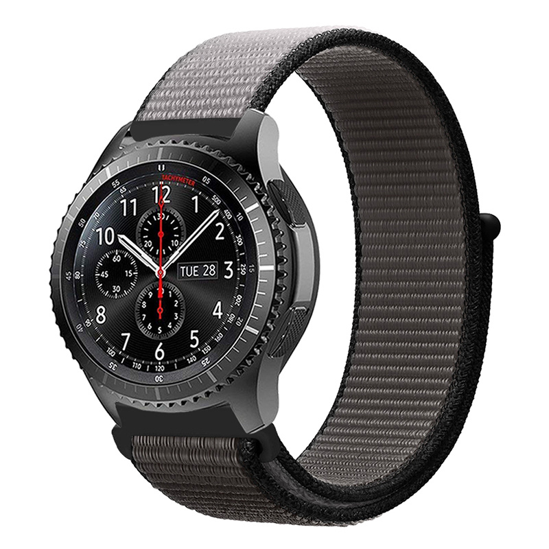 Correa milanese Huawei Watch GT / GT2 (negro/rojo) 