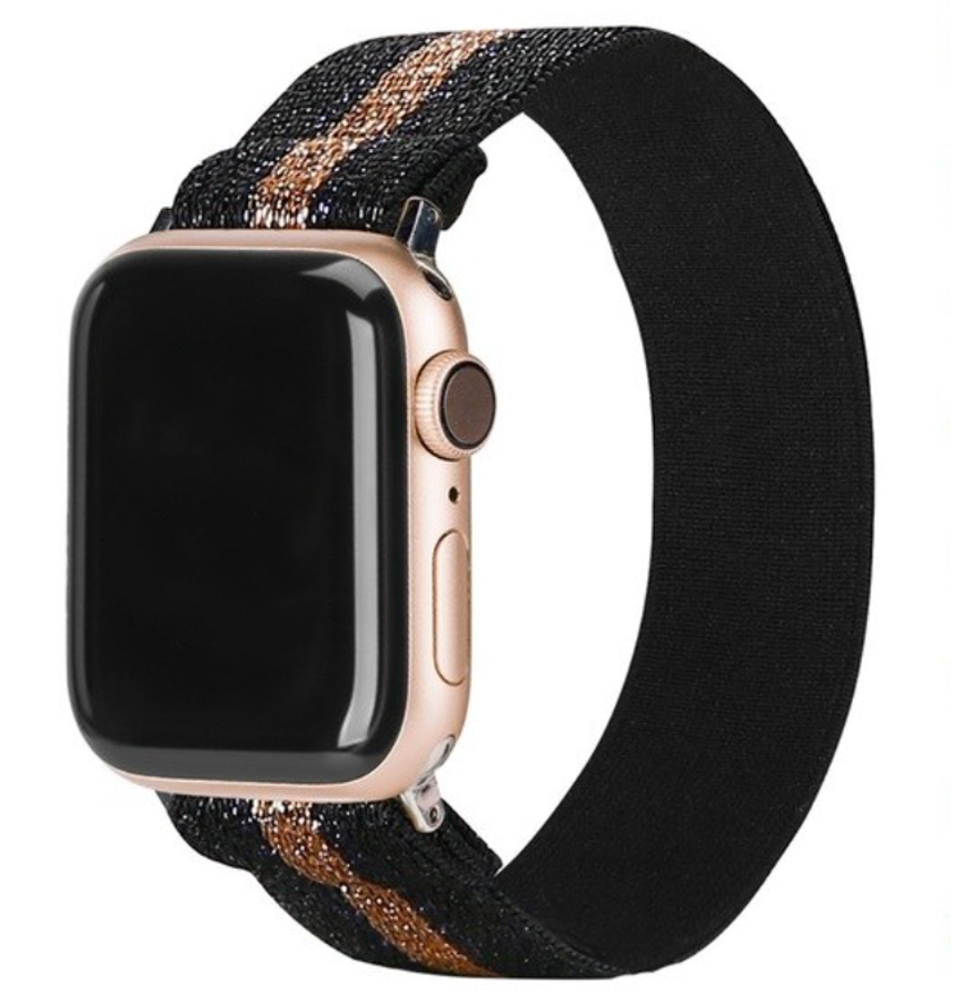 Correa de nailon para el Apple Watch - oro negro