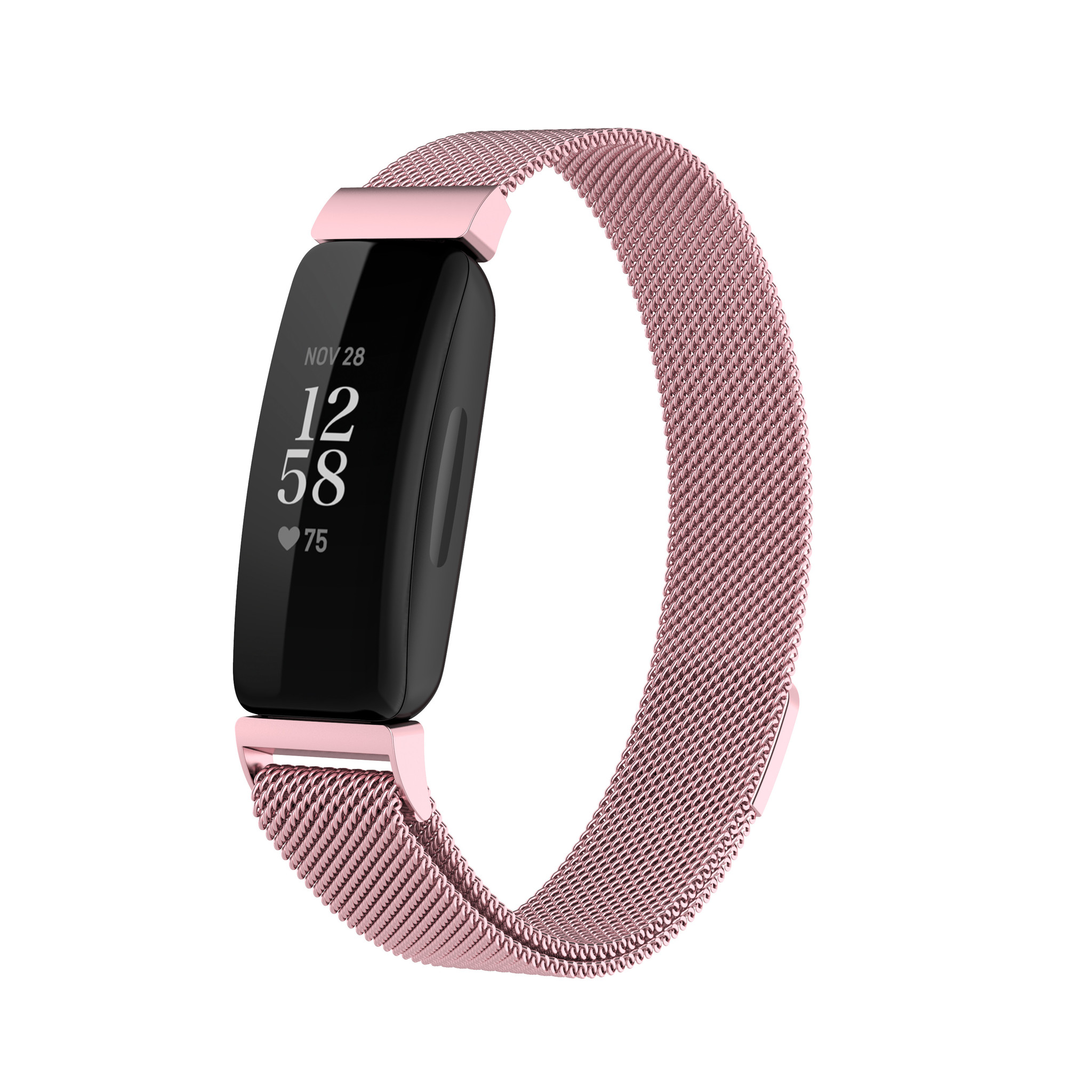 Correa Milanese loop para el Fitbit Inspire 2 - rosa