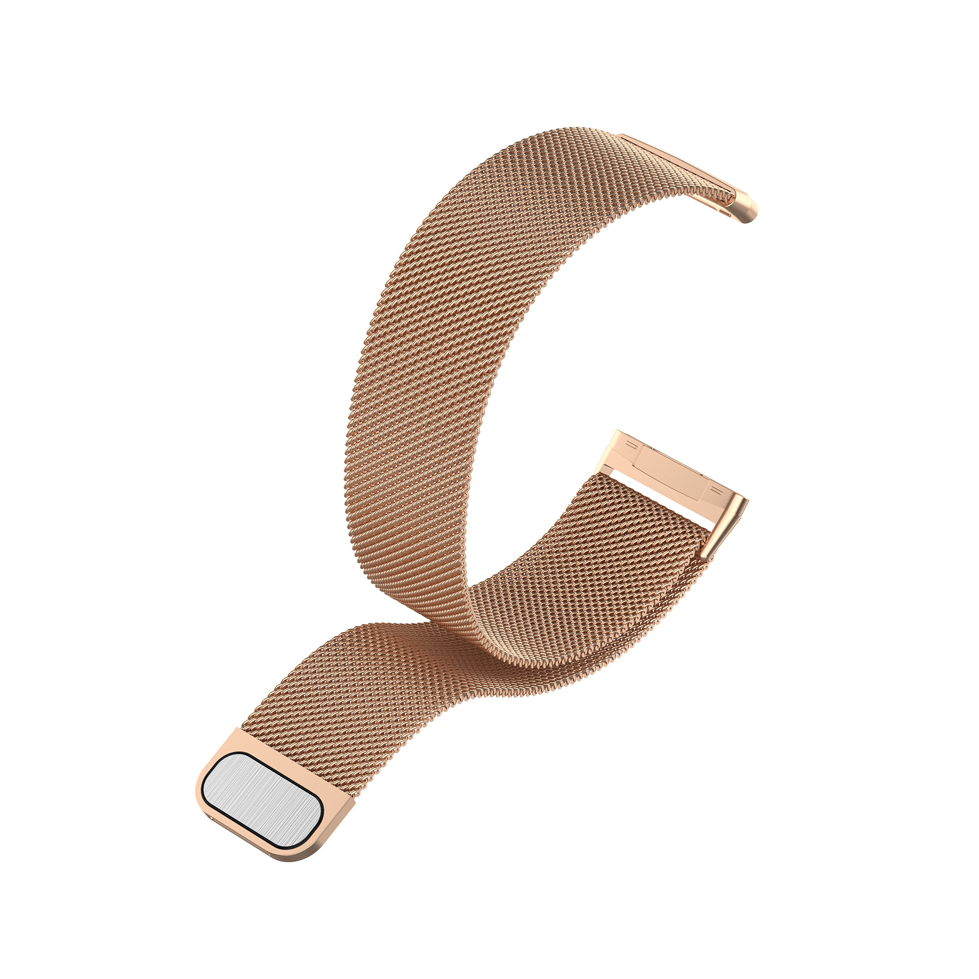 Correa Milanese loop para el Fitbit Versa 3 / Sense - oro rosa