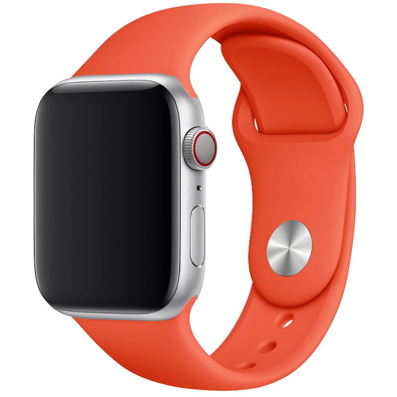 Correa deportiva para el Apple Watch - naranja