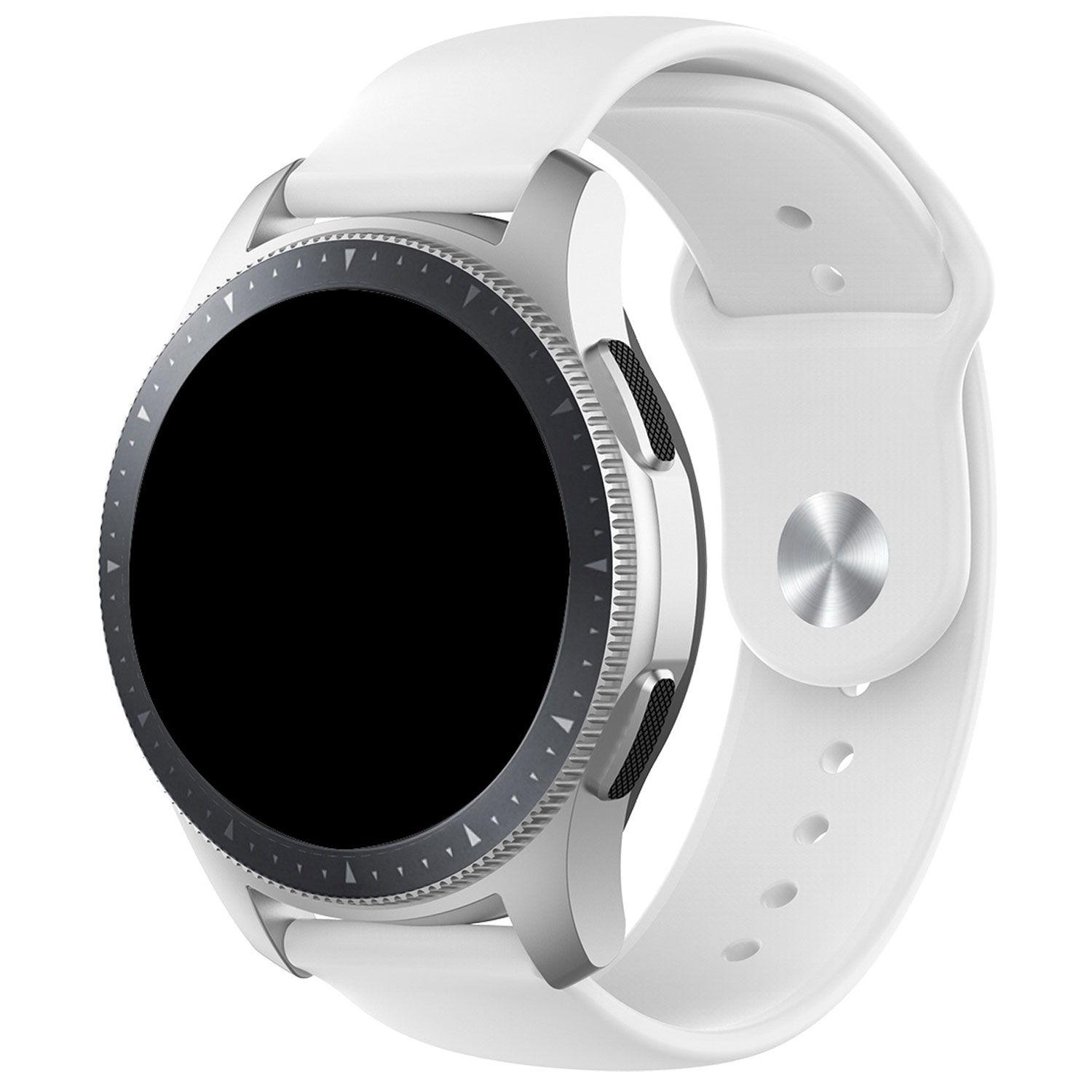 Correas de silicona para el Samsung Galaxy Watch 6 - blanca