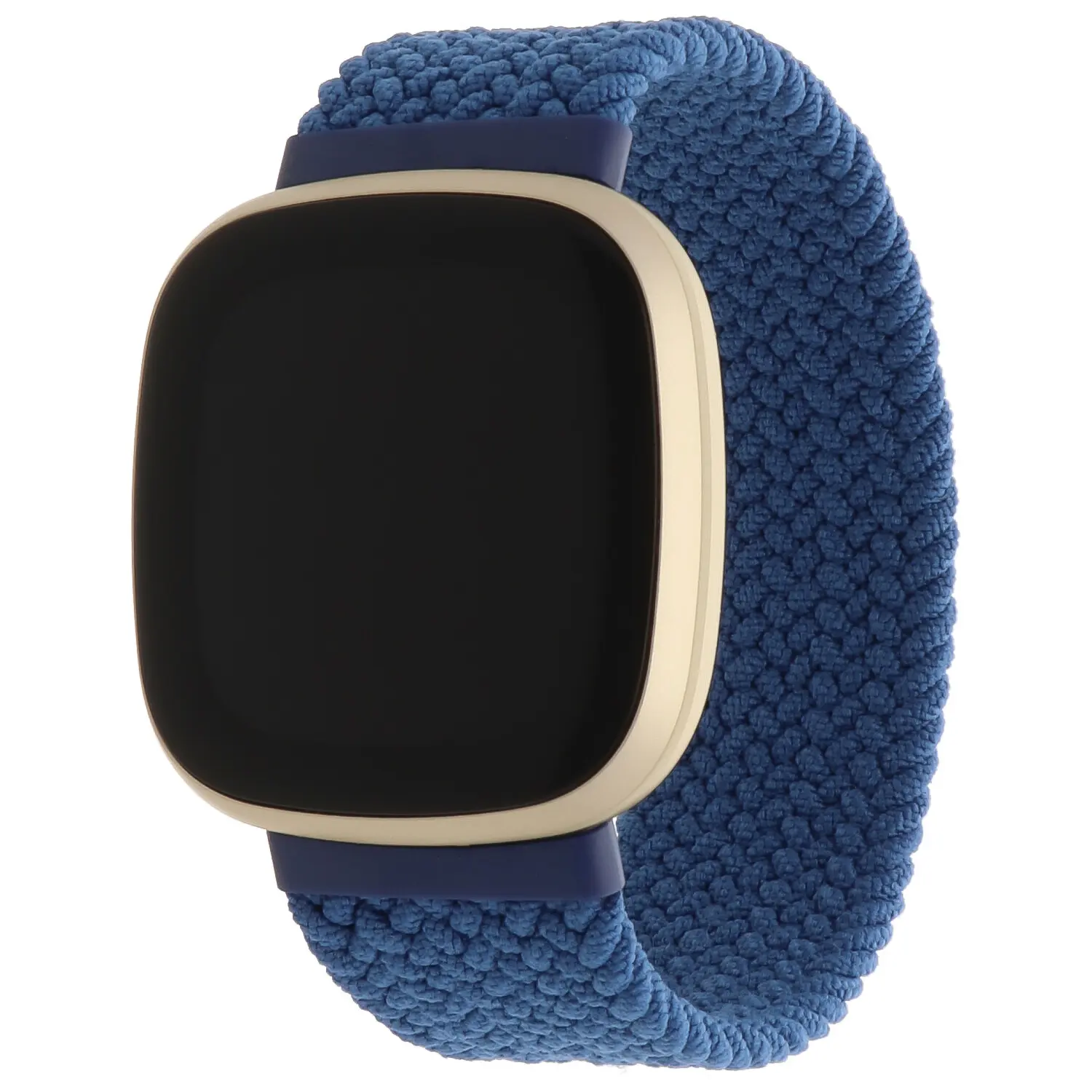 Correa solo loop trenzada de nailon para el Fitbit Versa 3 / Sense - azul  atlántico