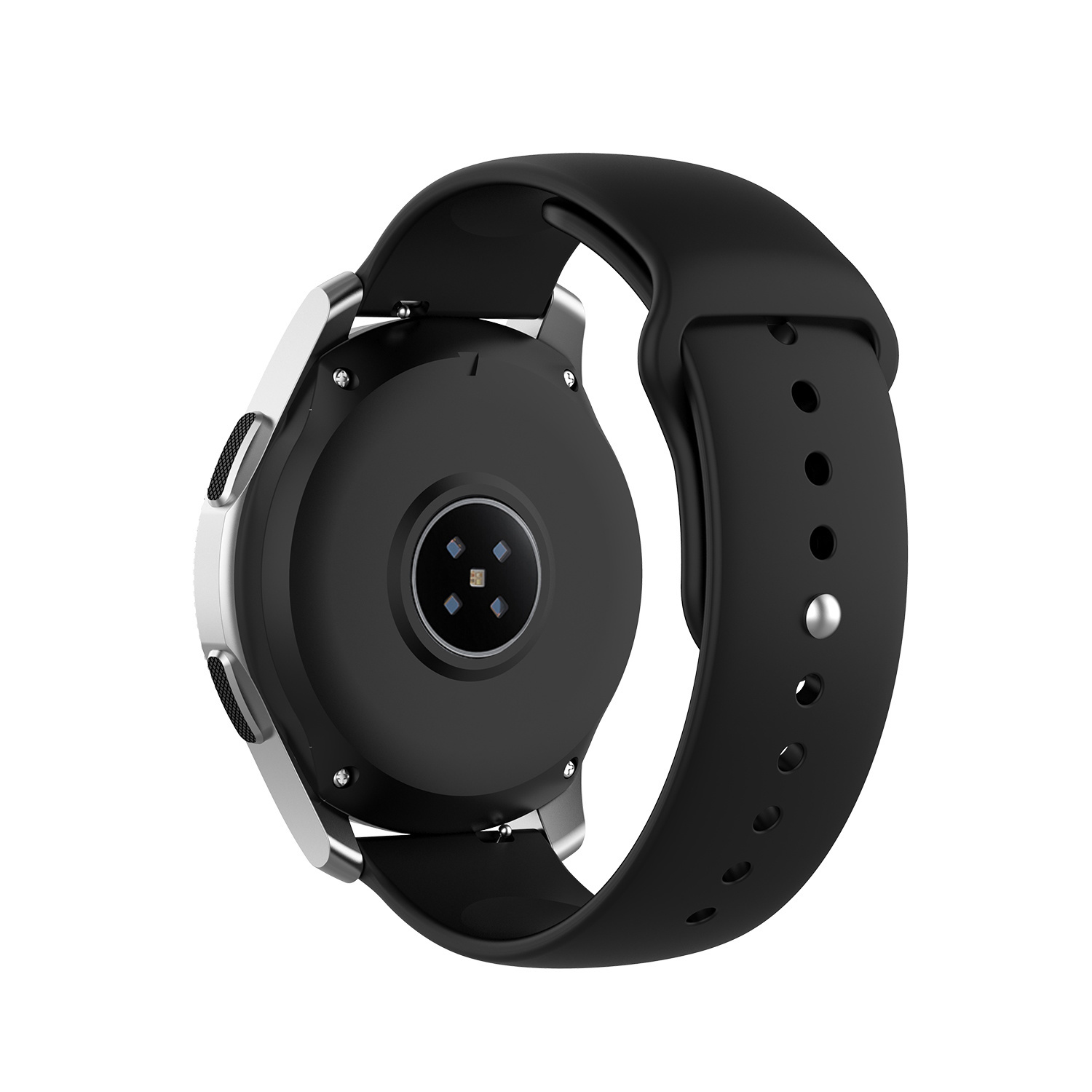 Correa deportiva de silicona para el Samsung Galaxy Watch - negra