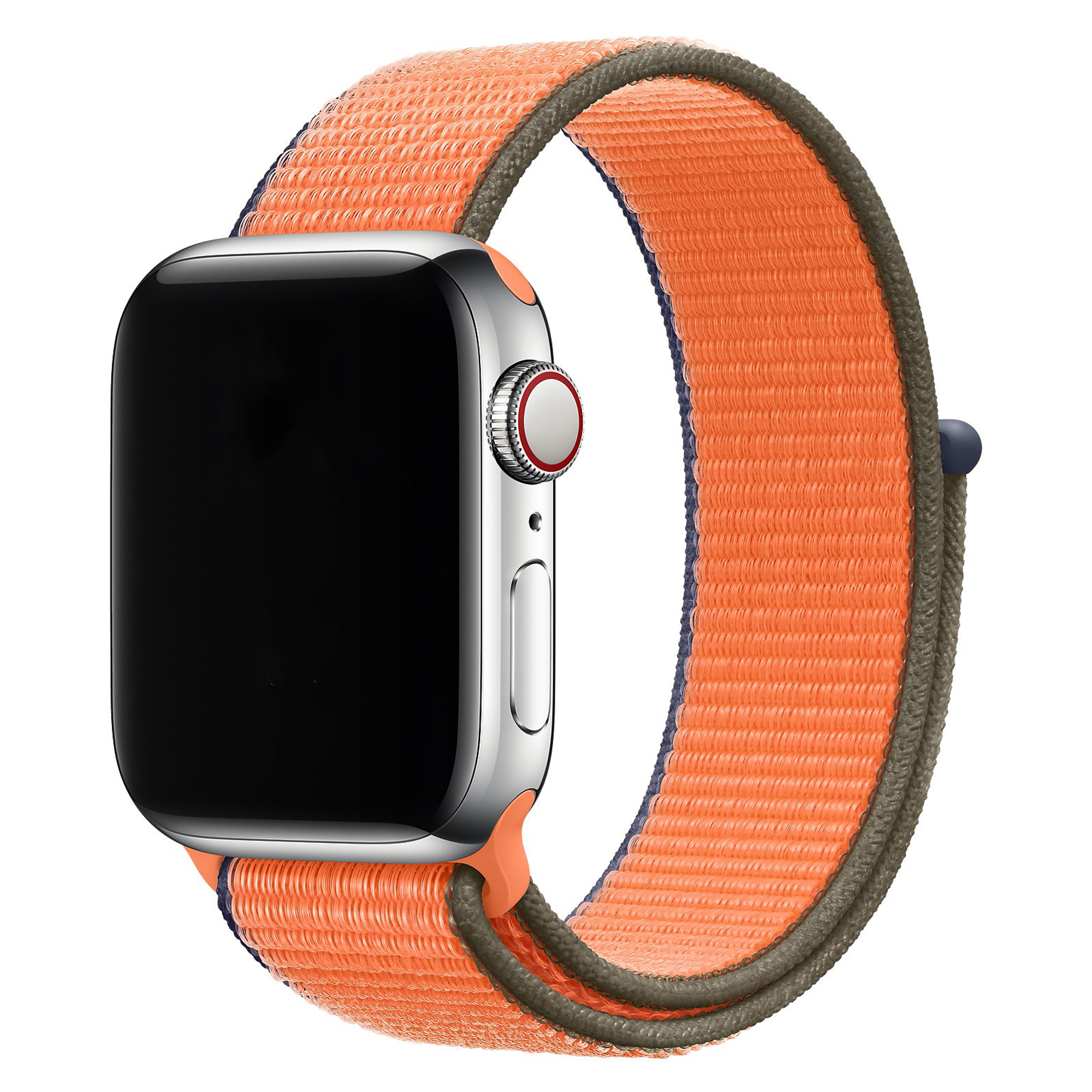 Correa loop deportiva de nailon para el Apple Watch - kumquat