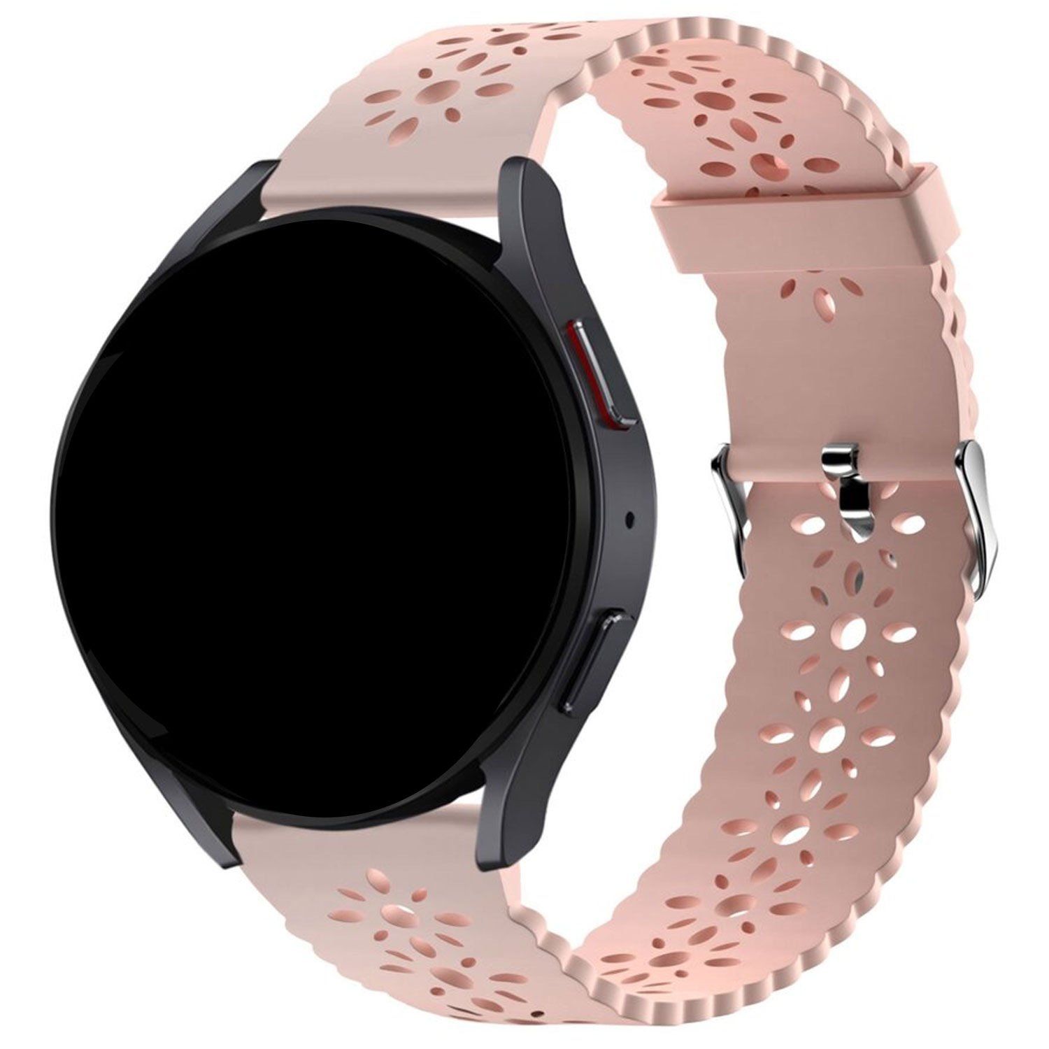 Correa de silicona brillante para el Samsung Galaxy Watch 6 - rosa