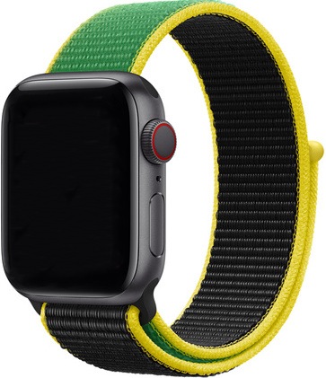 Correa loop deportiva de nailon para el Apple Watch - Jamaica