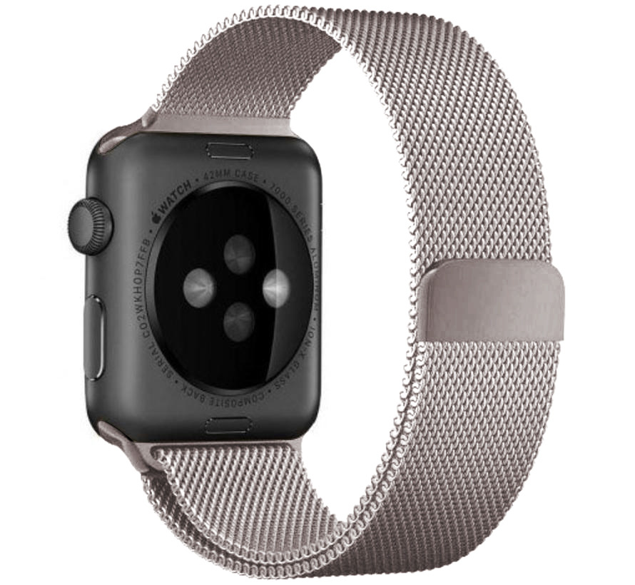 Correa Milanese loop para el Apple Watch - blanco estrella