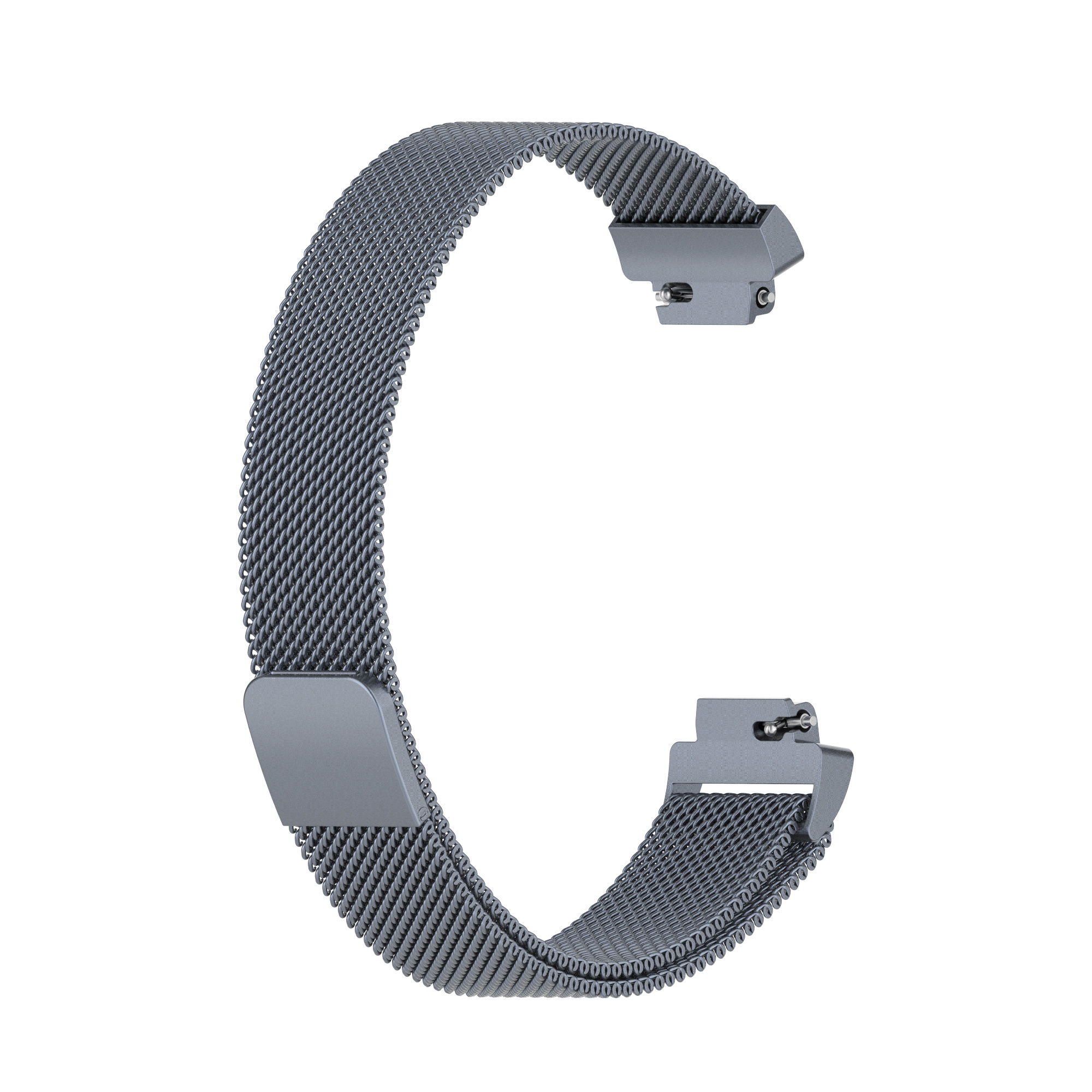 Correa Milanese loop para el Fitbit Inspire 2 - gris espacial