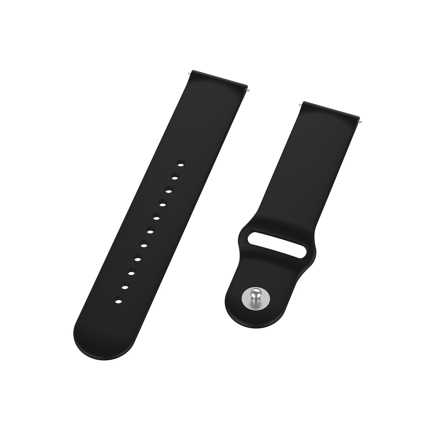 Correa deportiva de silicona para el Huawei Watch GT - negro