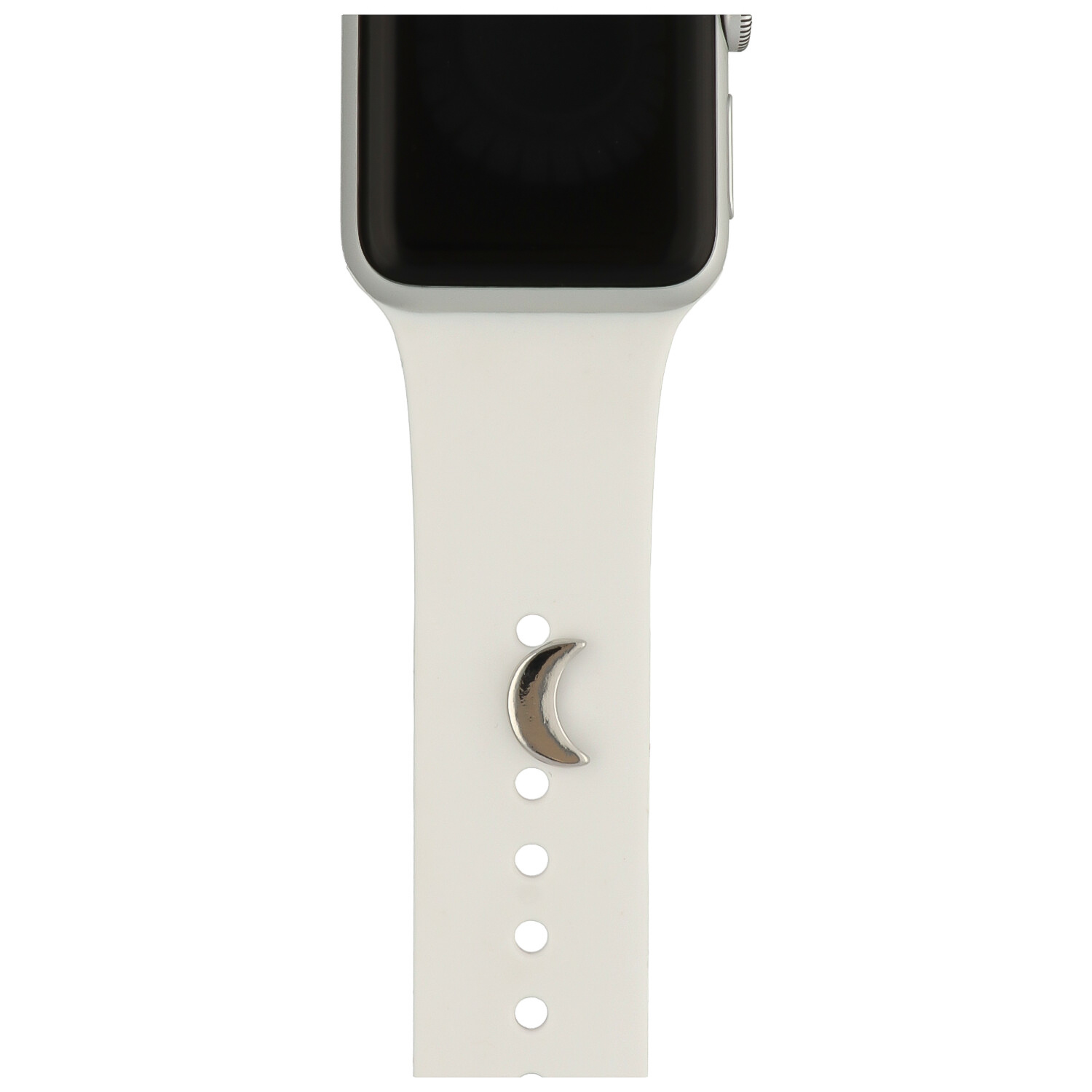 Joyas para el Apple Watch luna- plata