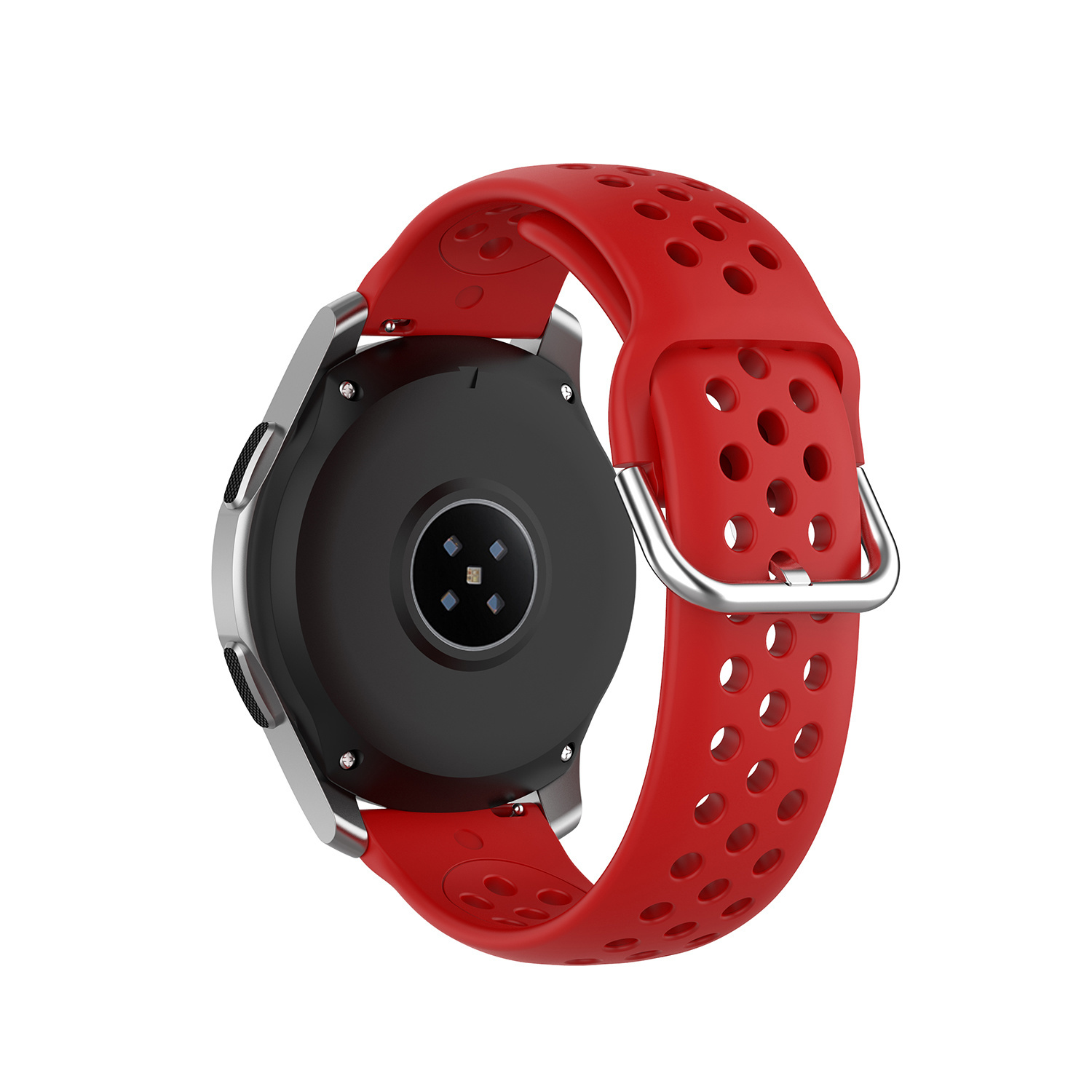 Correa deportiva doble hebilla para el Samsung Galaxy Watch - rojo