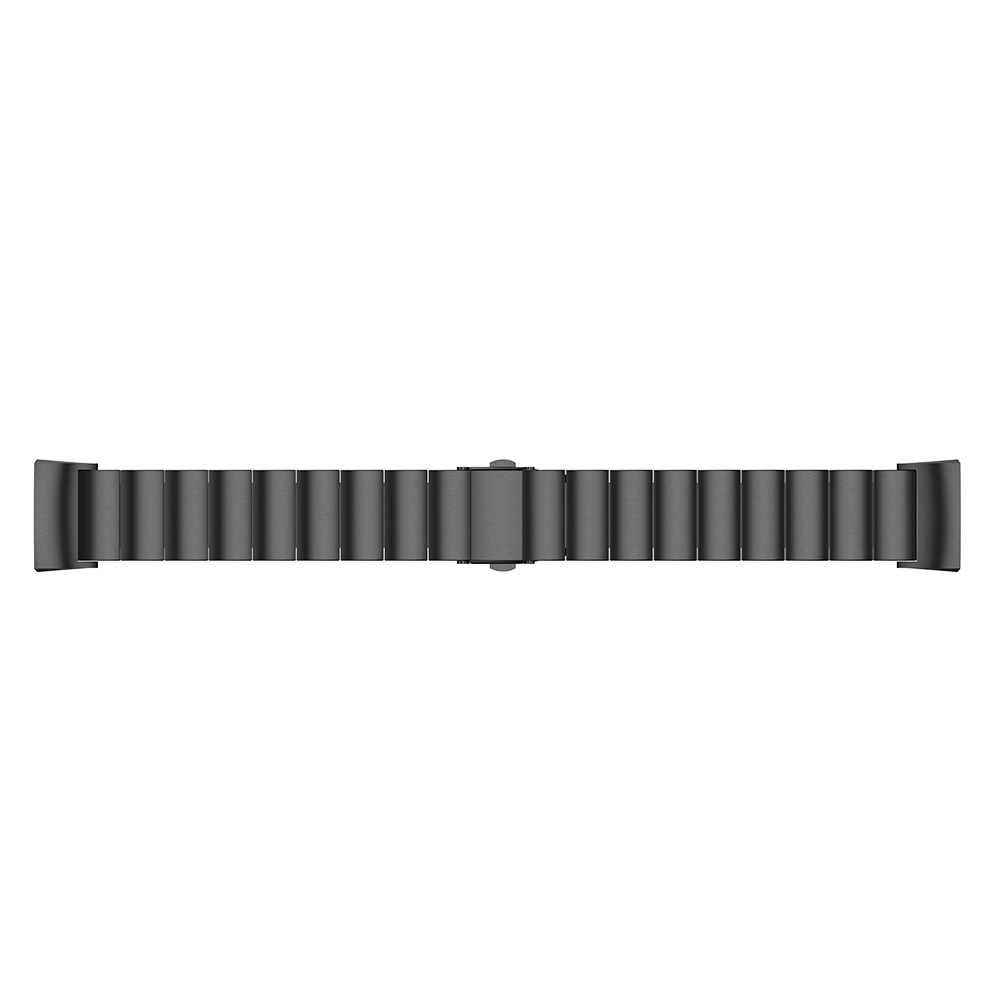 Correa de eslabones de acero para el Fitbit Charge 3 y 4 - negra