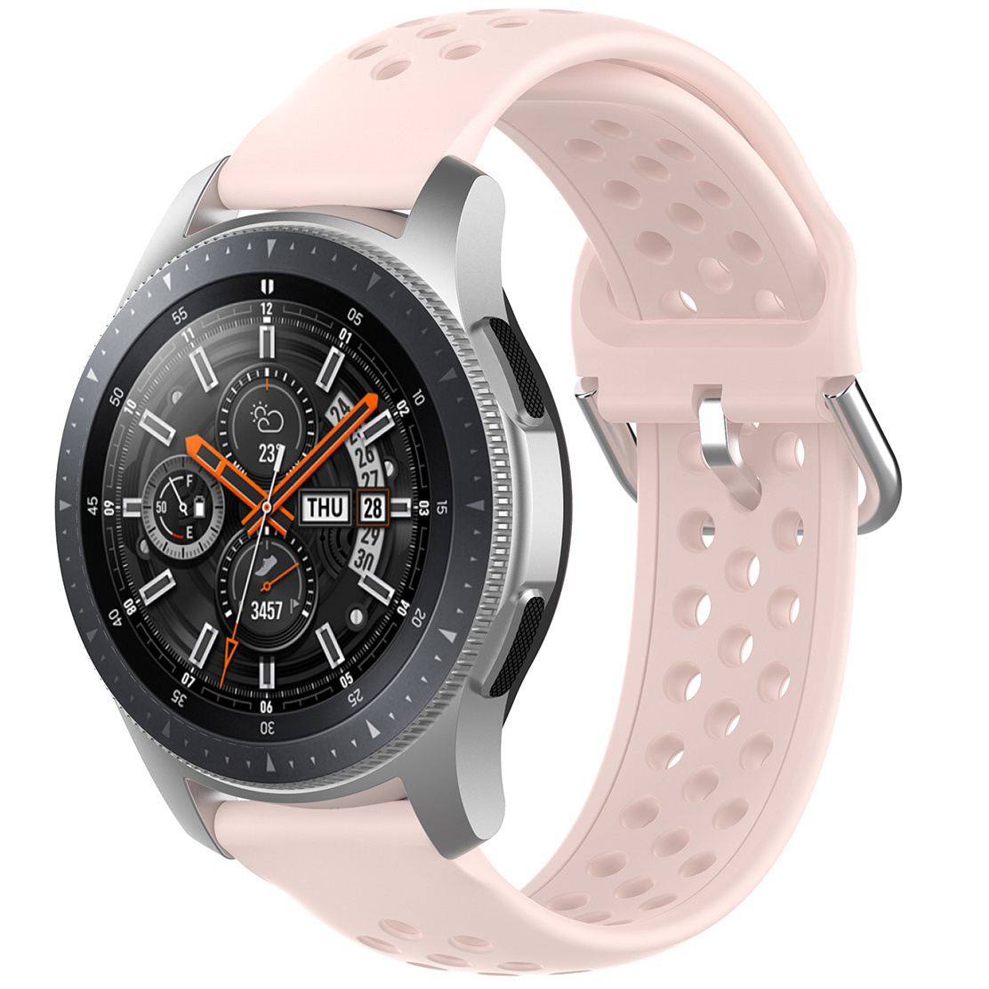 Correa deportiva doble hebilla para el Samsung Galaxy Watch - rosa
