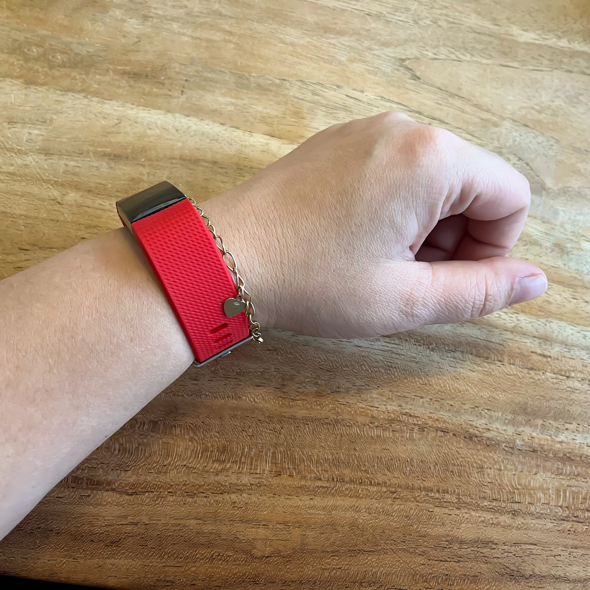 Correa deportiva para el Fitbit Charge 2 - roja