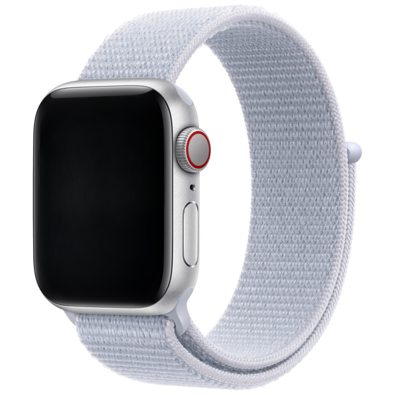 Correa loop deportiva de nailon para el Apple Watch - azul nube