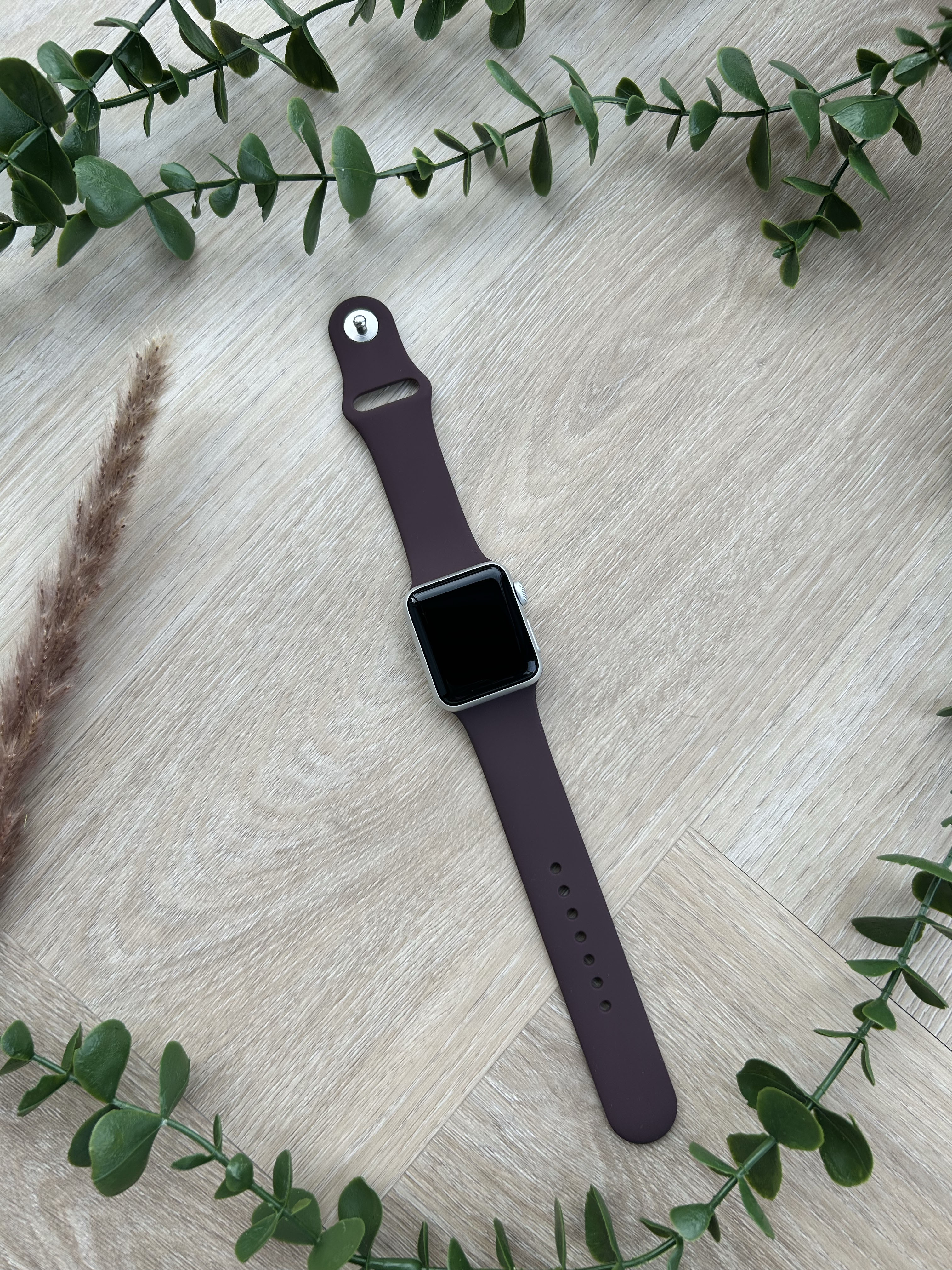 Correa deportiva para el Apple Watch - cacao