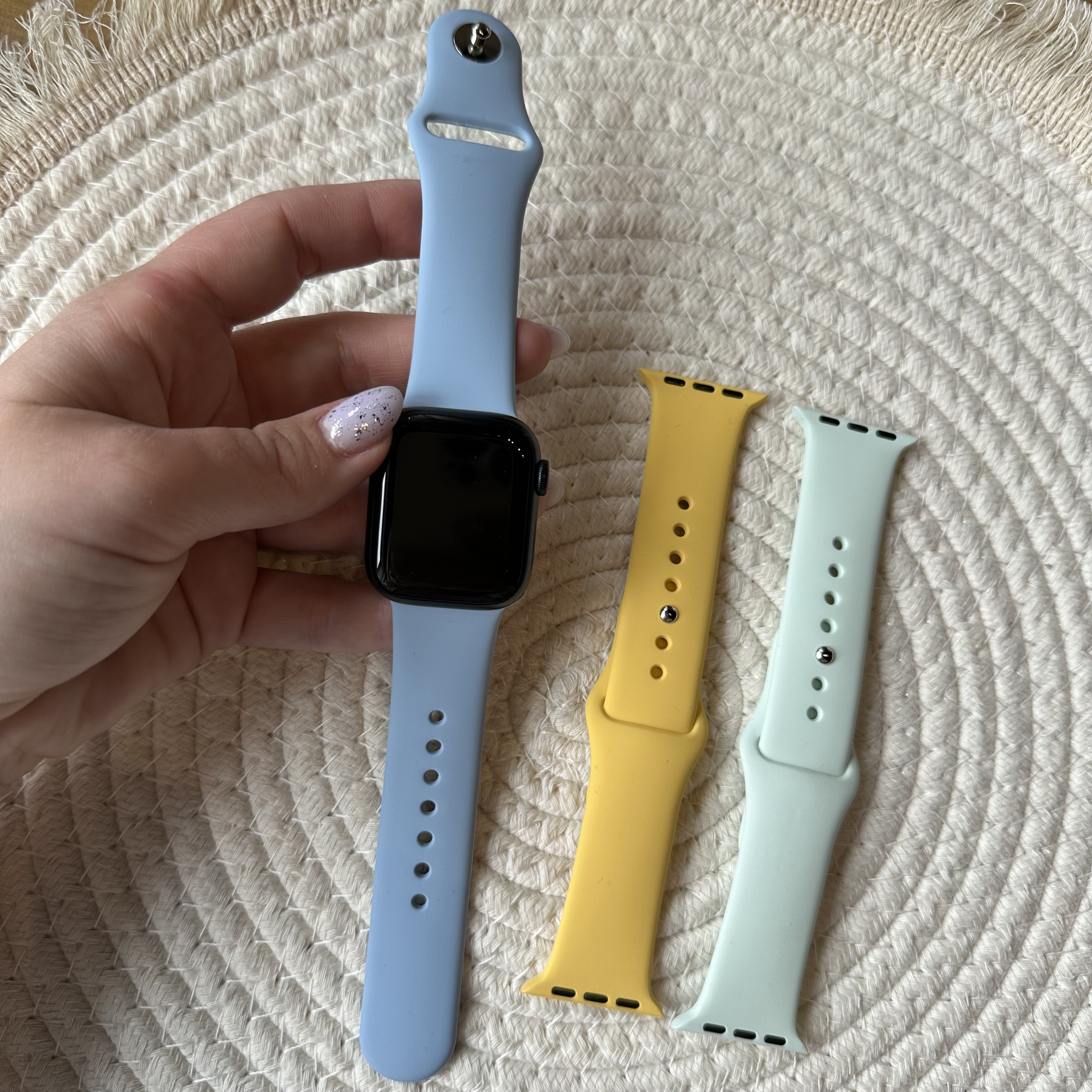 Correa deportiva para el Apple Watch - menta suave