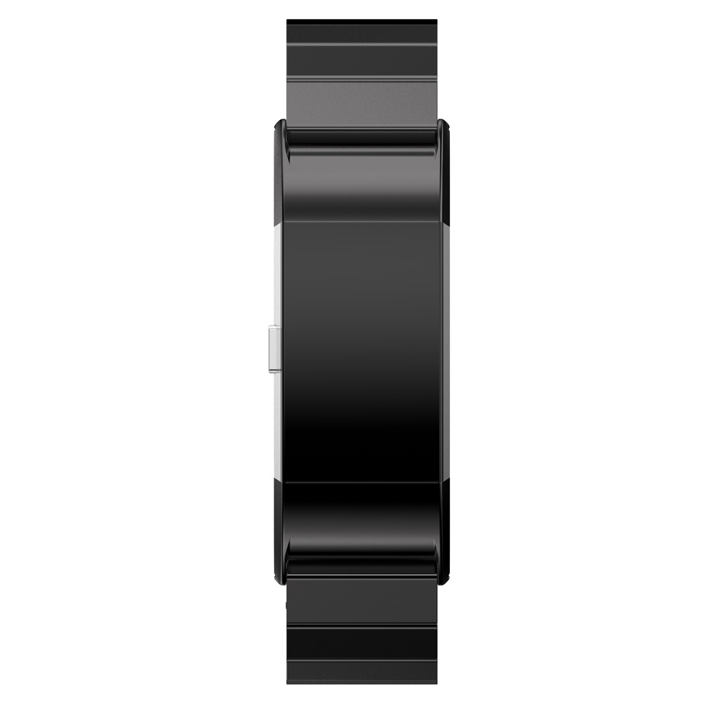 Correa de eslabones de acero para el Fitbit Charge 2 - negro