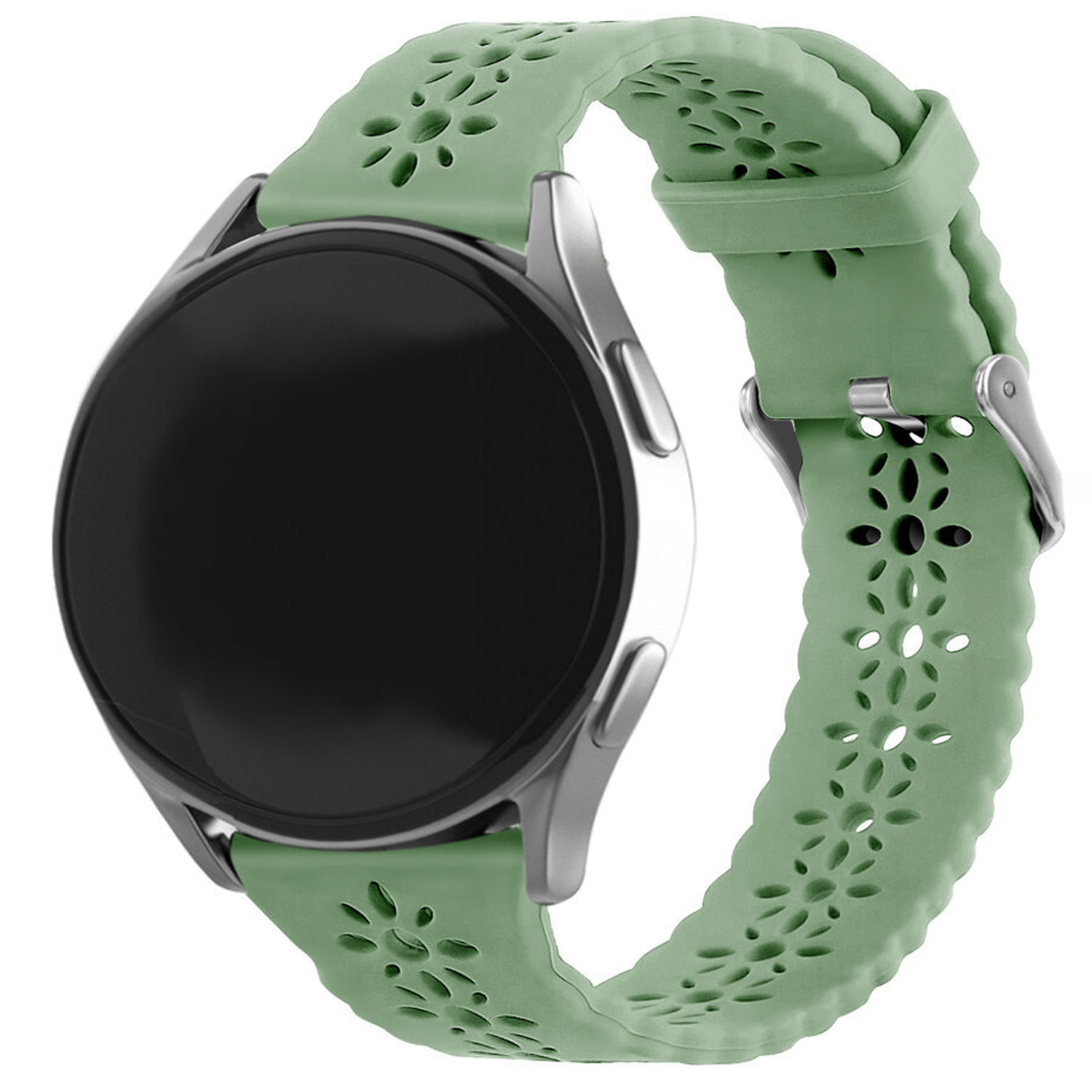 Correa de silicona brillante para el Samsung Galaxy Watch 6 - verde