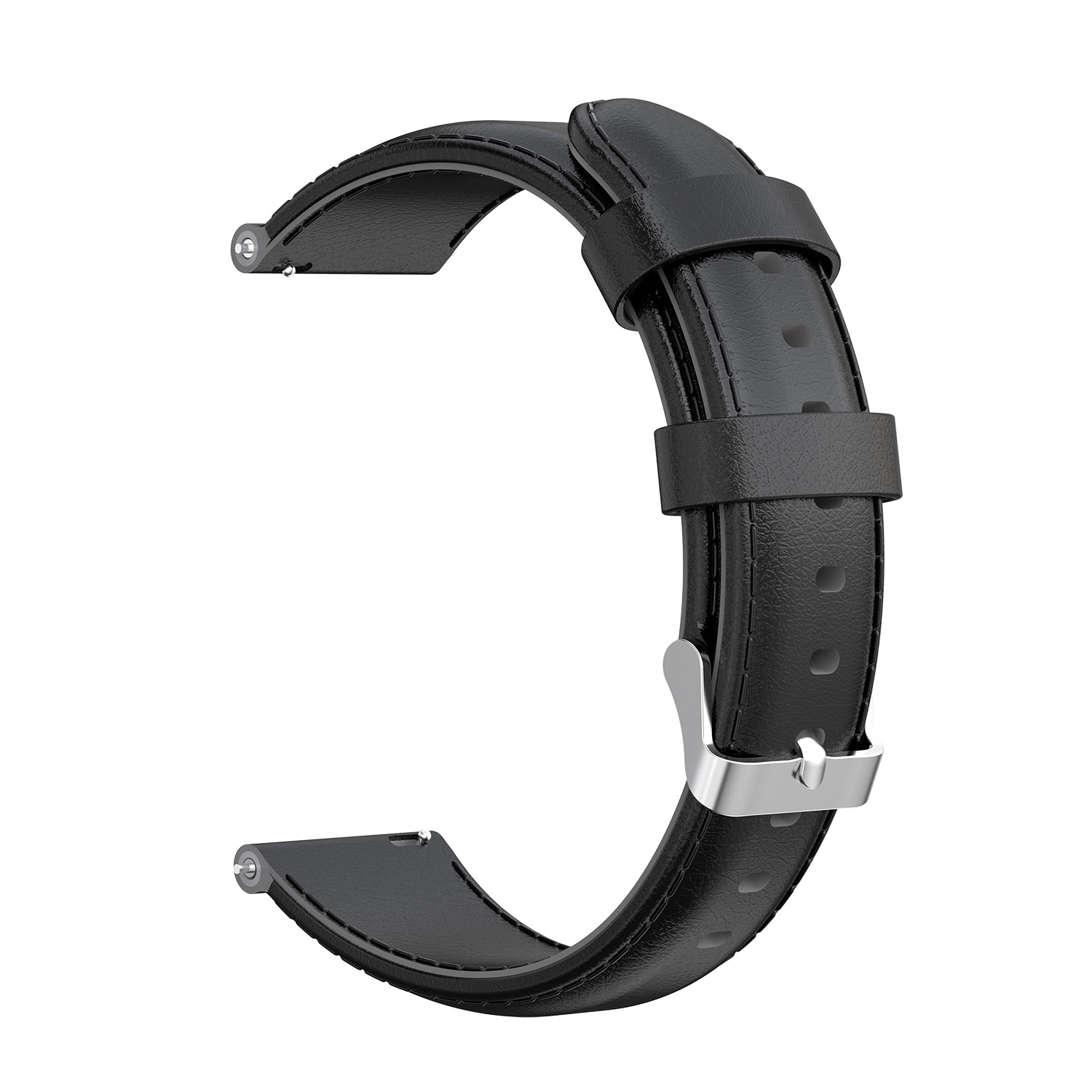 Correa de piel para el Huawei Watch GT - negro
