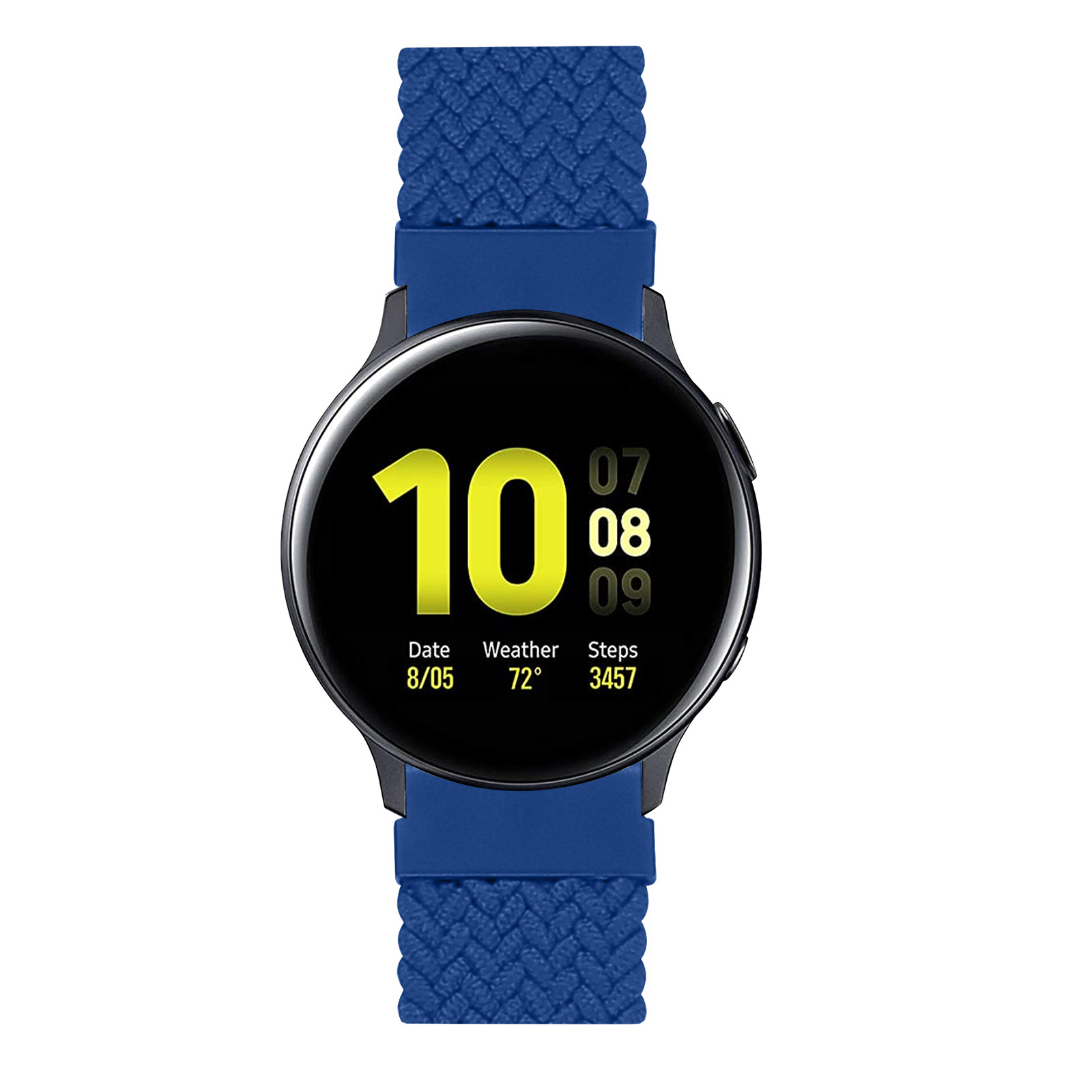 Correa solo loop trenzada de nailon para el Huawei Watch GT - azul atlántico