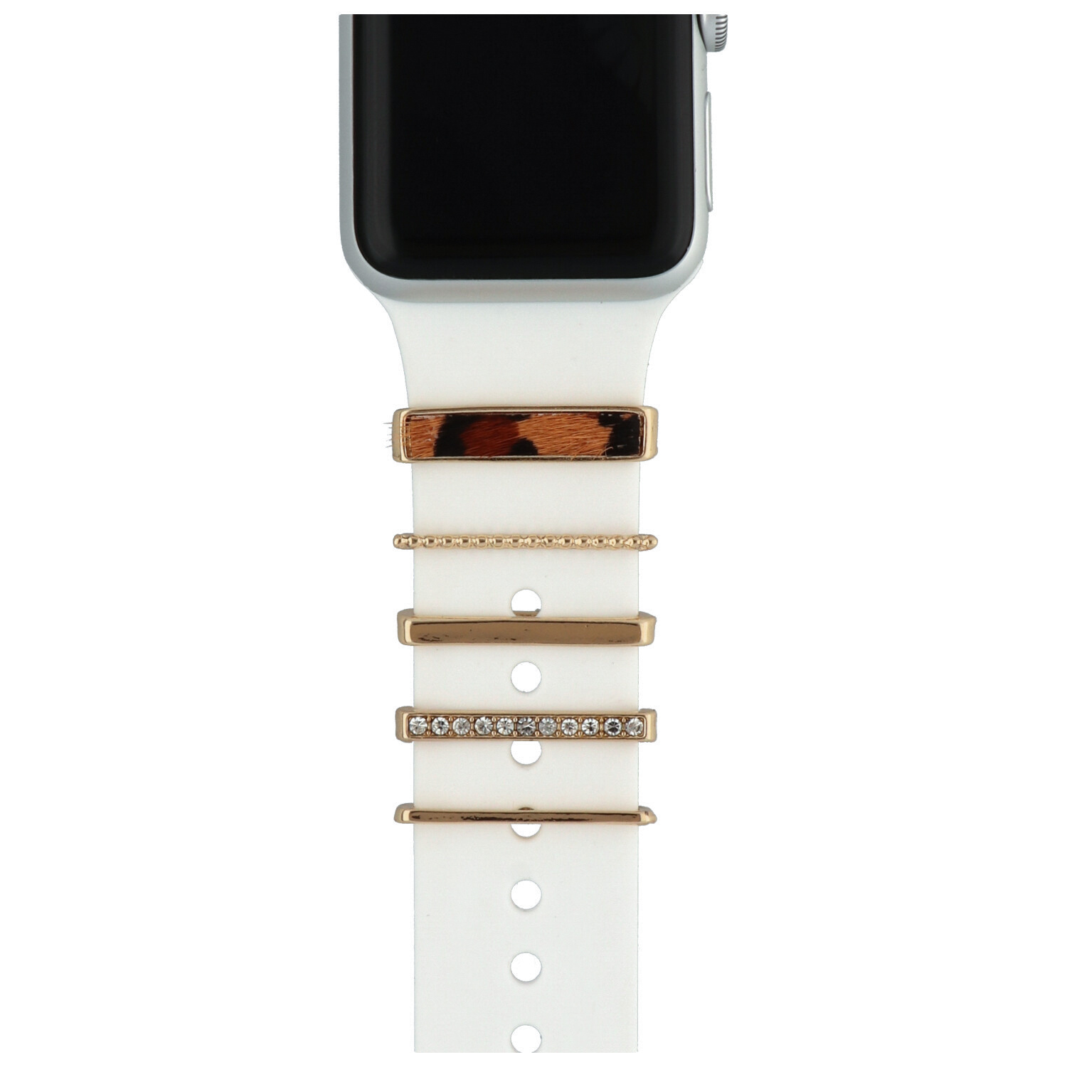 Joyas para el Apple Watch Celeste - oro