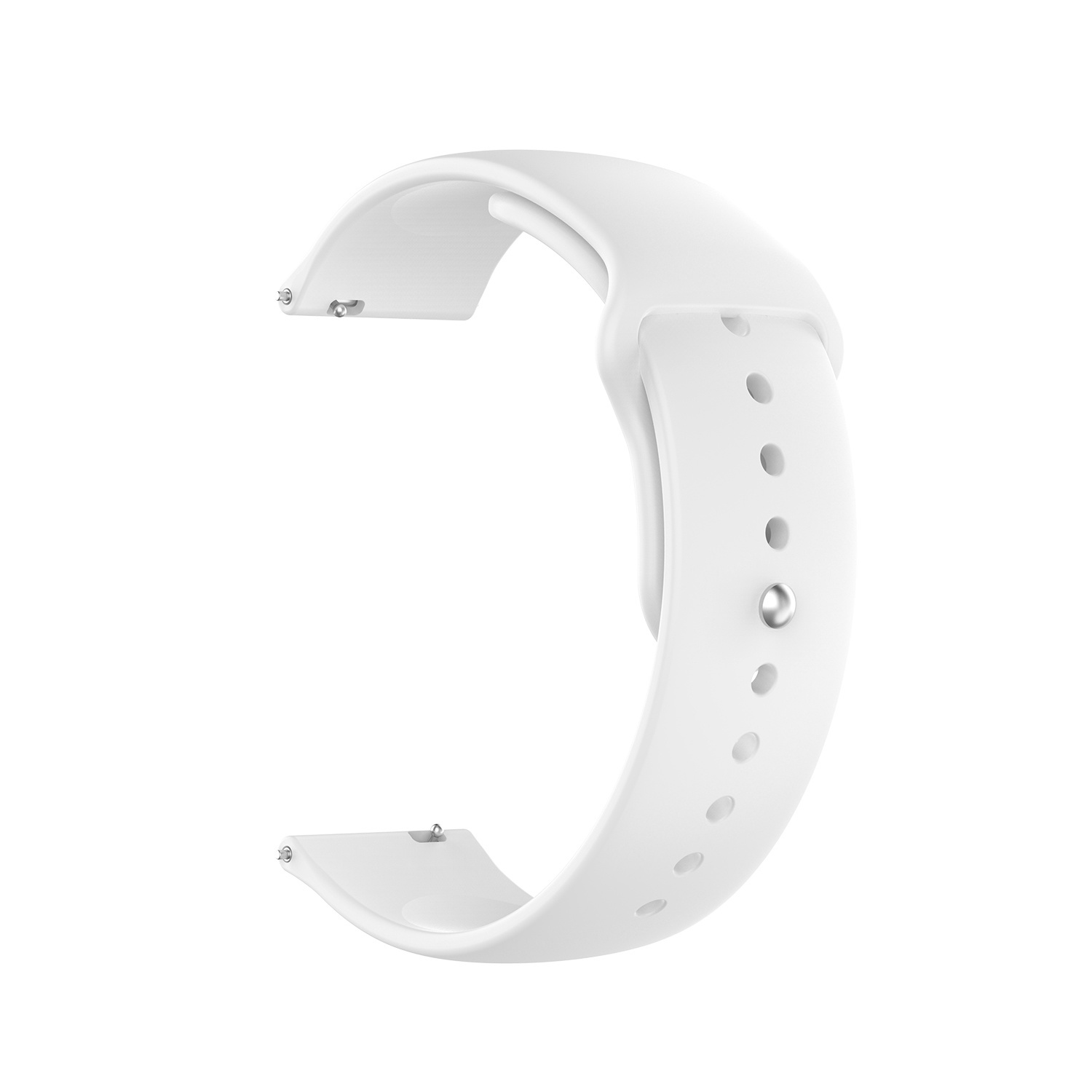 Correa deportiva de silicona para el Samsung Galaxy Watch - blanca
