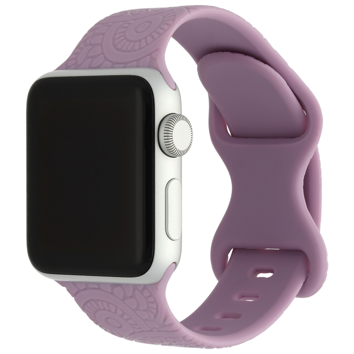 Correa deportiva estampada para el Apple Watch - Ibiza púrpura