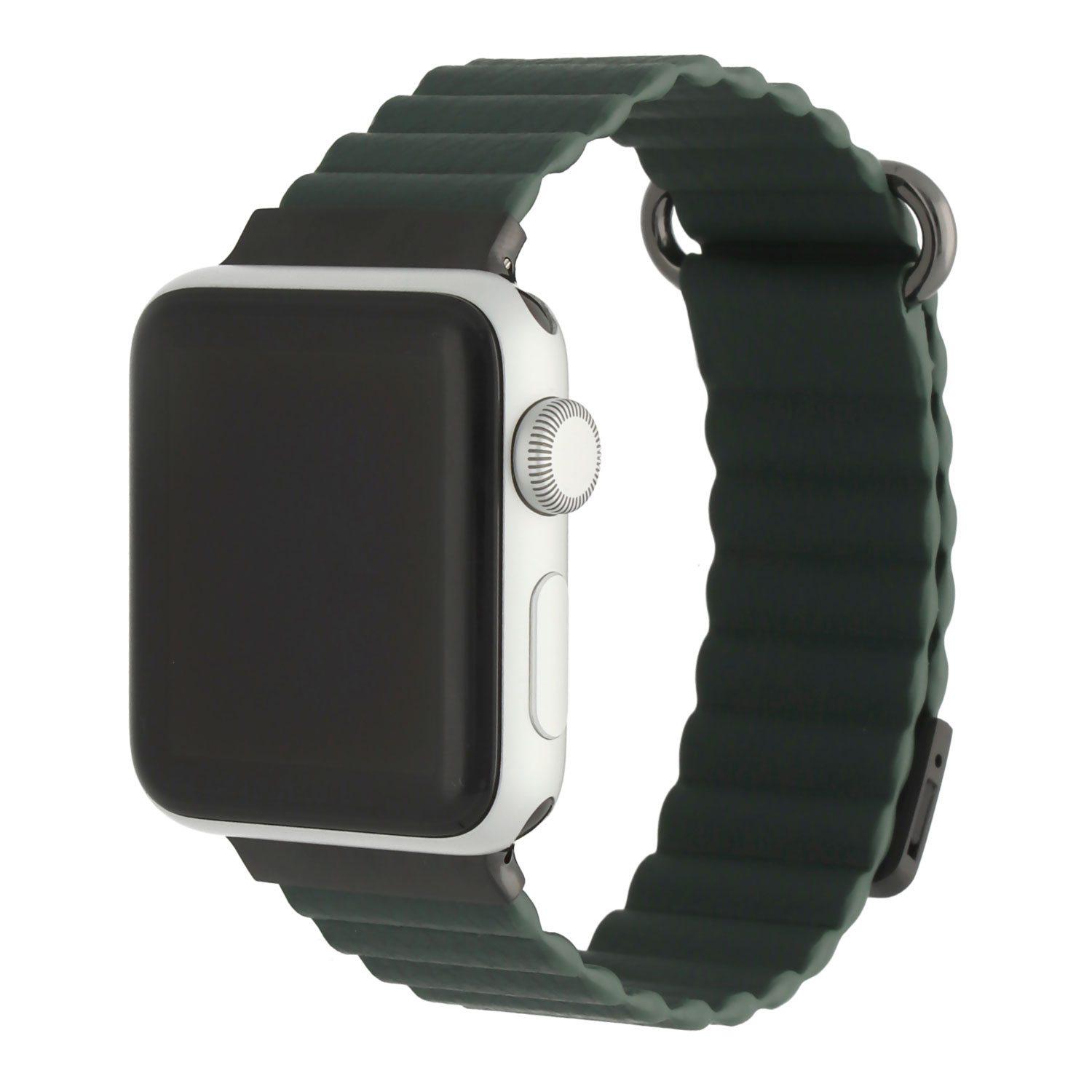 Correa de piel imantada Magna para el Apple Watch  - Verde