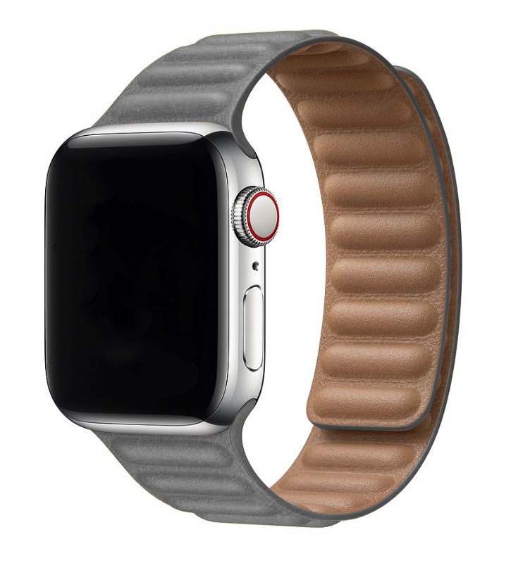 Correa deportiva individual acanalada para el Apple Watch - gris 