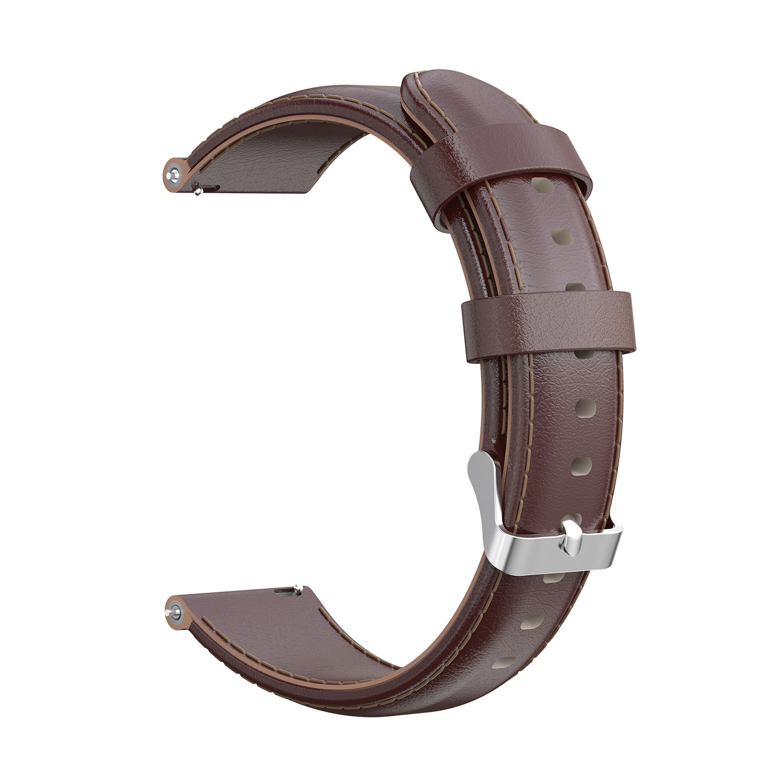Correa de piel para el Huawei Watch GT - marrón claro