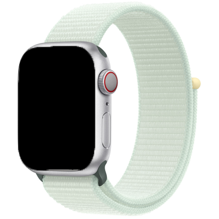 Correa loop deportiva de nailon para el Apple Watch - menta suave