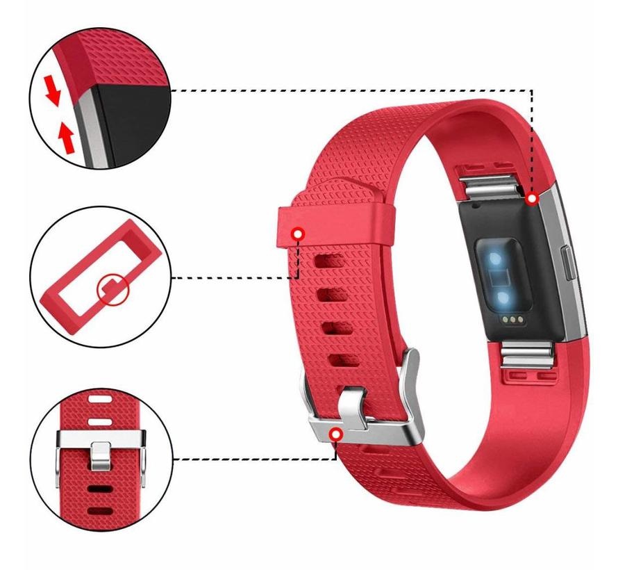 Correa deportiva para el Fitbit Charge 2 - roja